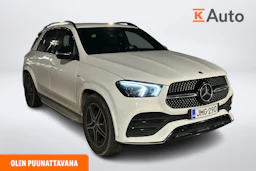 valkoinen Mercedes-Benz GLE 2021 kuva 1.