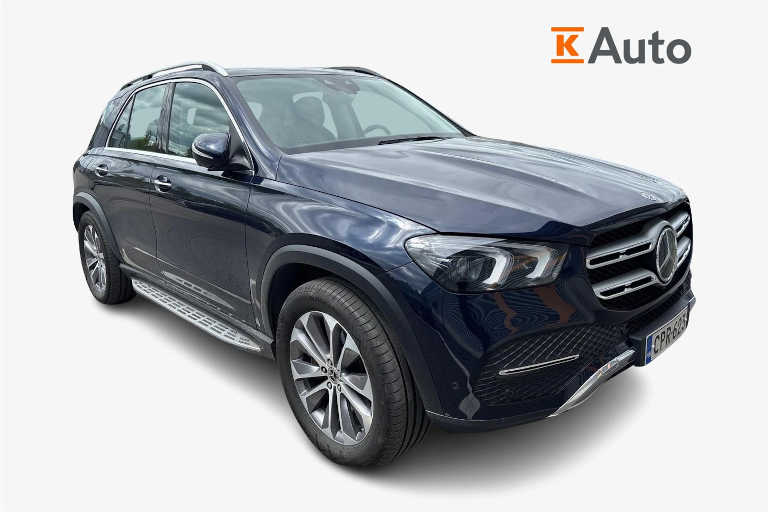 sininen Mercedes-Benz GLE 2022 kuva 1.
