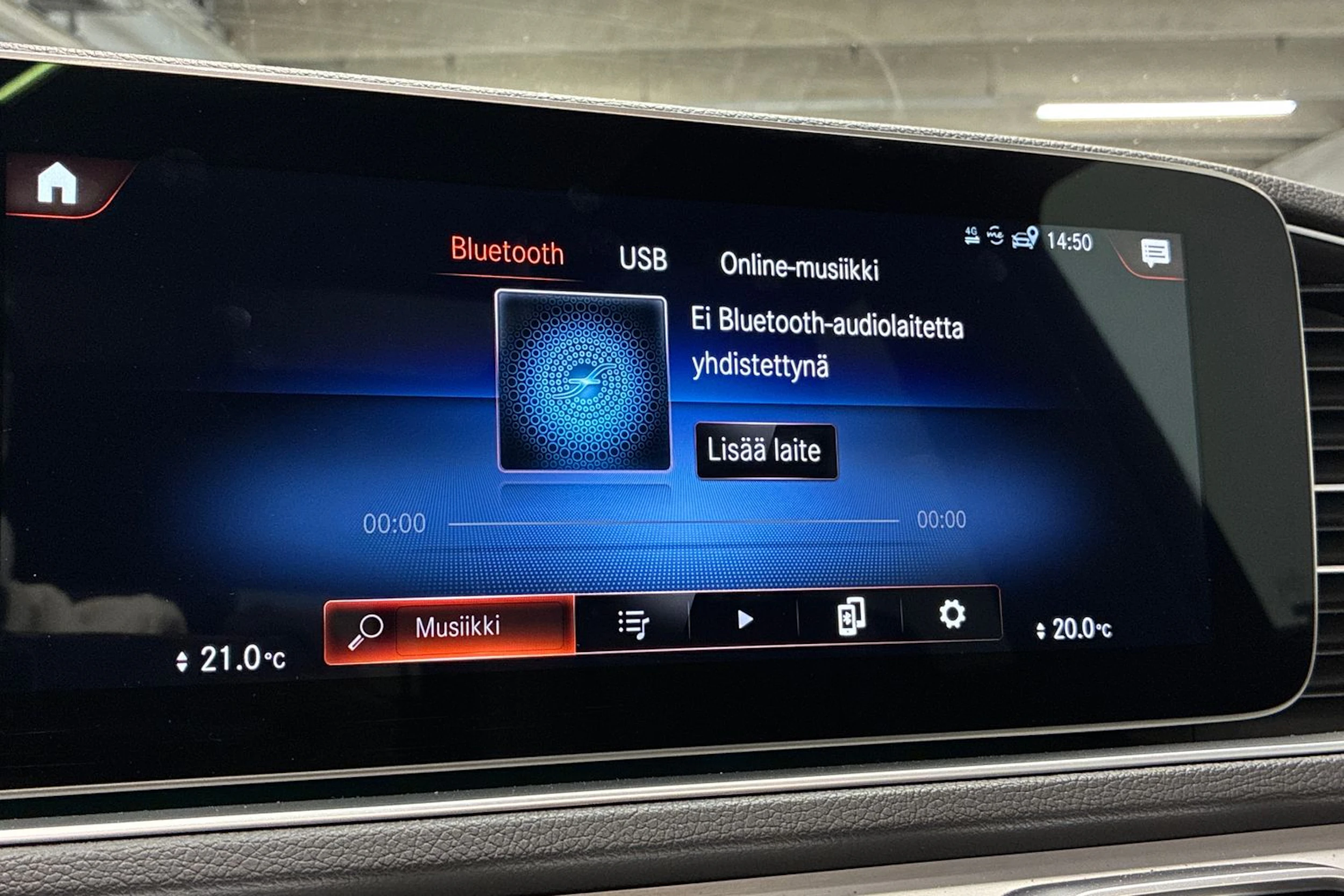 sininen Mercedes-Benz GLE 2022 kuva 25.