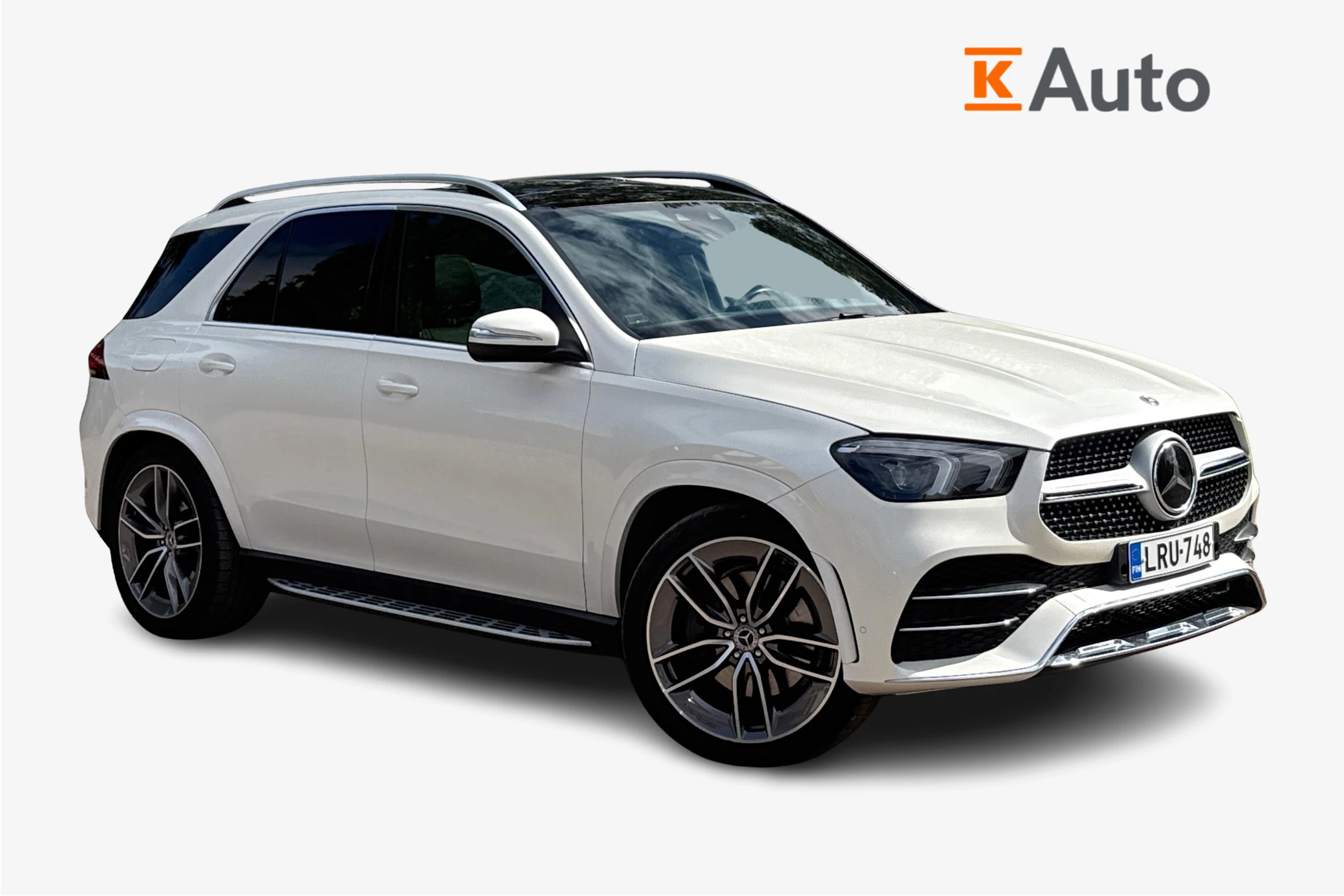 valkoinen Mercedes-Benz GLE 2022 kuva 1.
