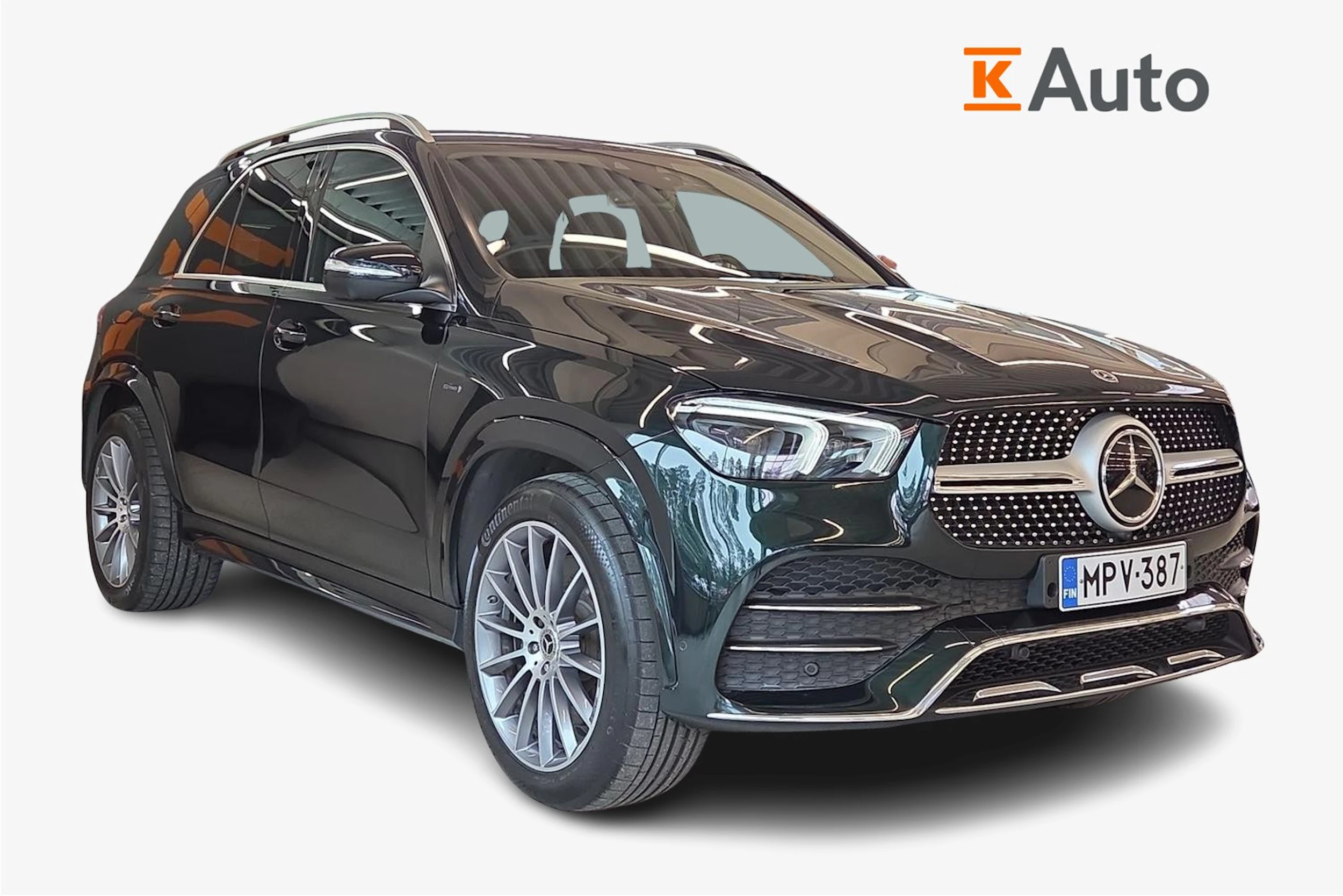 Vihreä Mercedes-Benz GLE 2022 kuva 1.
