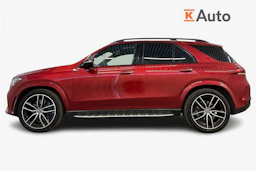 punainen Mercedes-Benz GLE 2022 kuva 7.