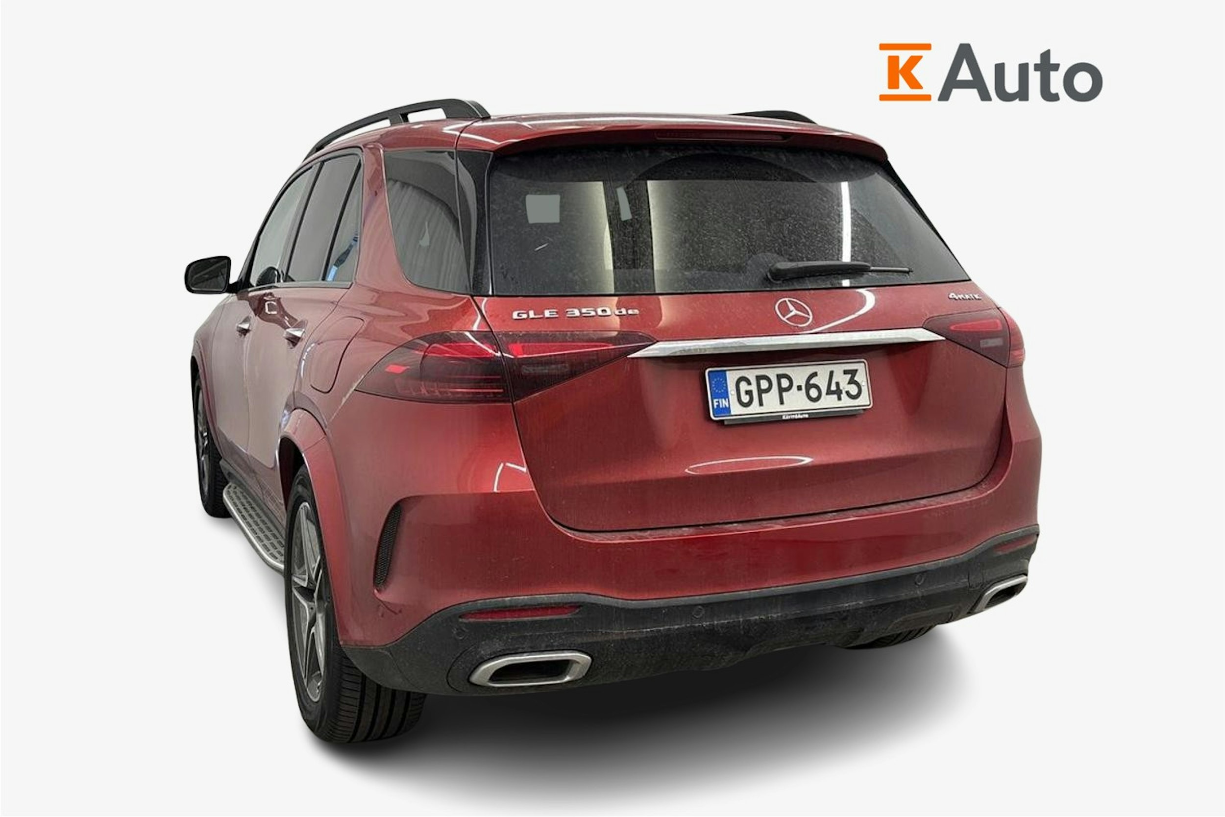 met. punainen Mercedes-Benz GLE 2024 kuva 2.