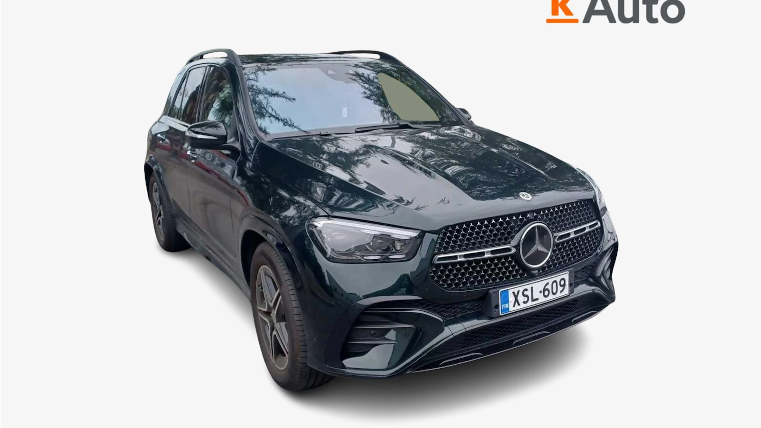 vihreä Mercedes-Benz GLE 2024 kuva 1.