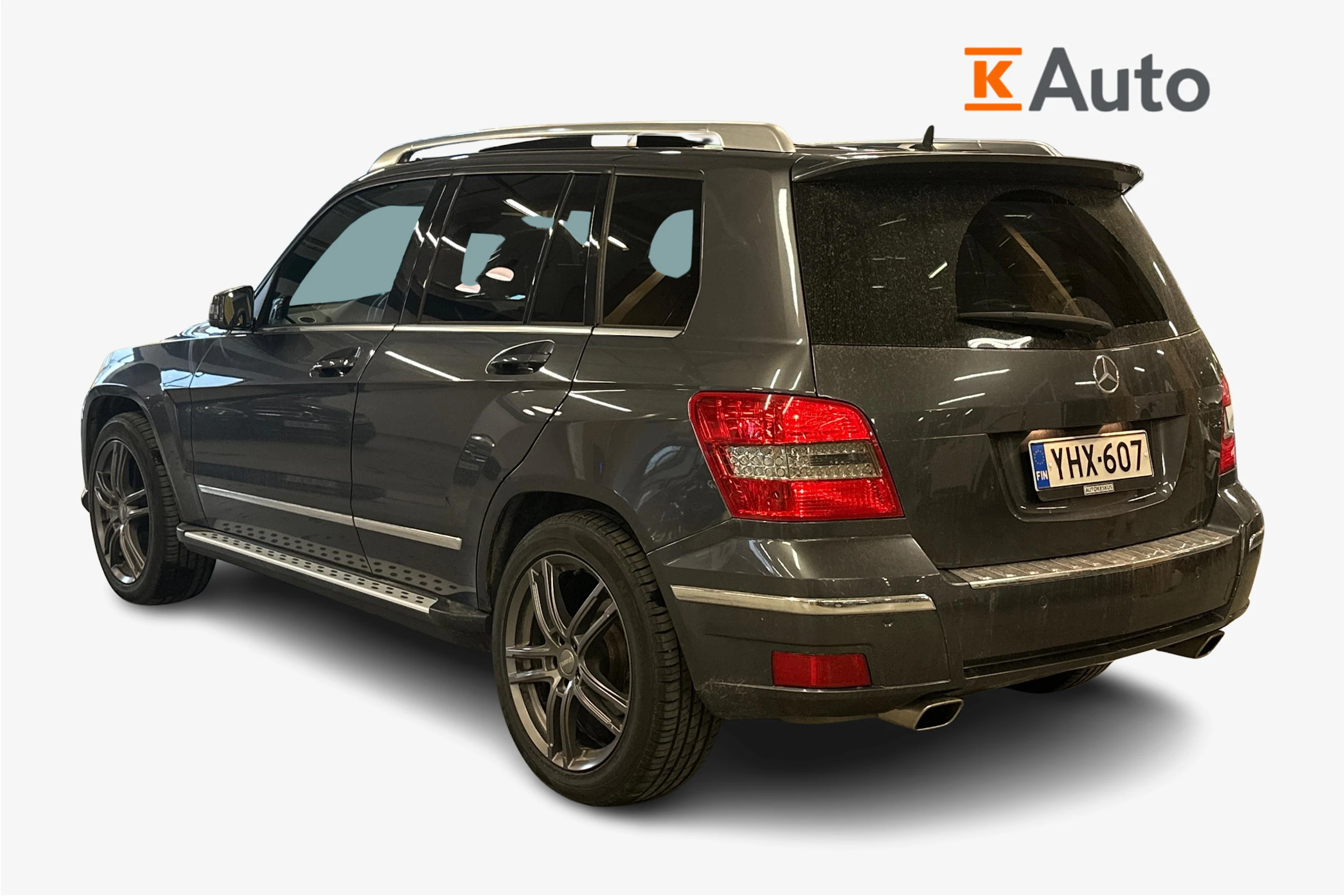 met. harmaa Mercedes-Benz GLK 2009 kuva 2.