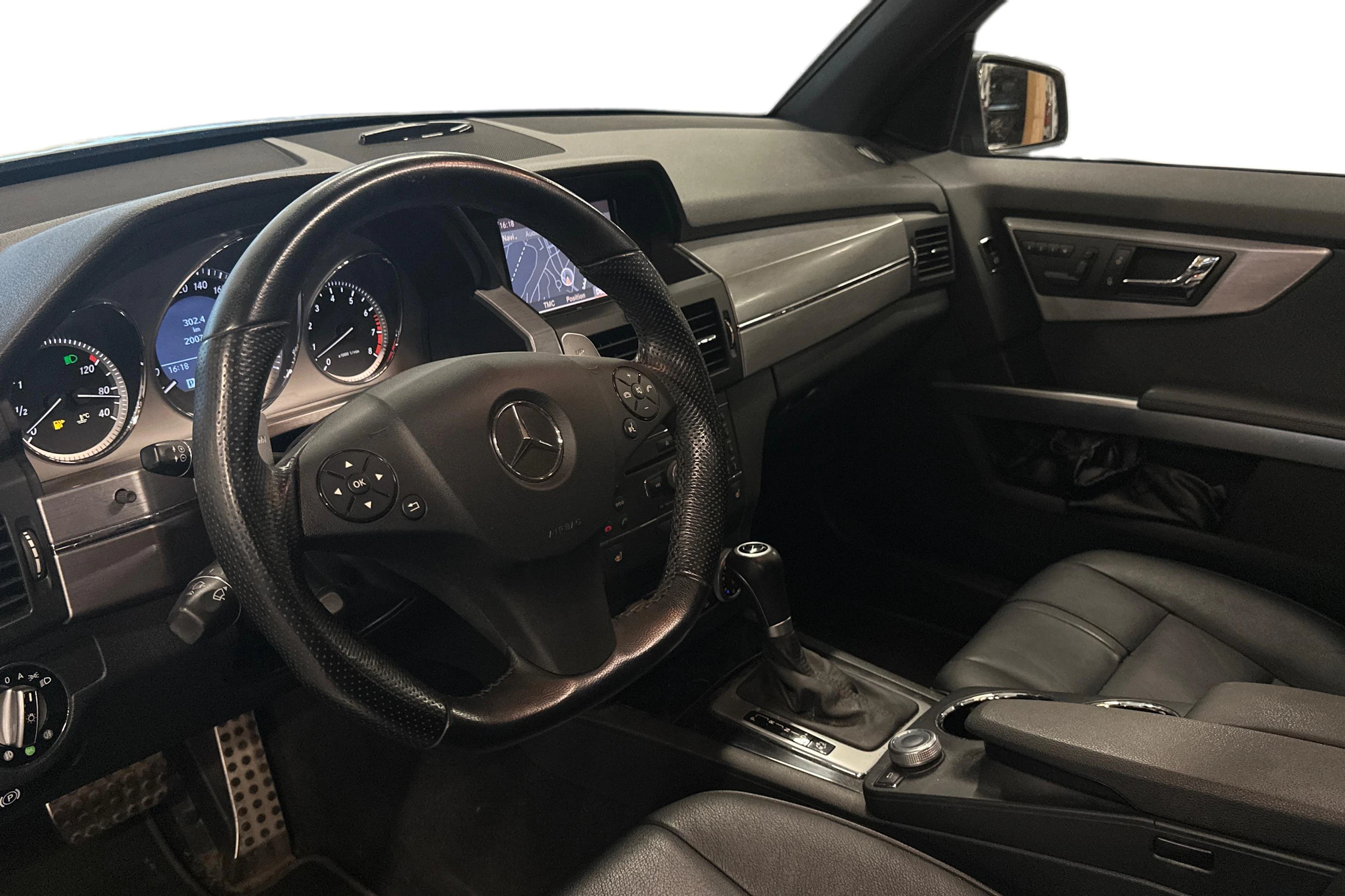 met. harmaa Mercedes-Benz GLK 2009 kuva 3.