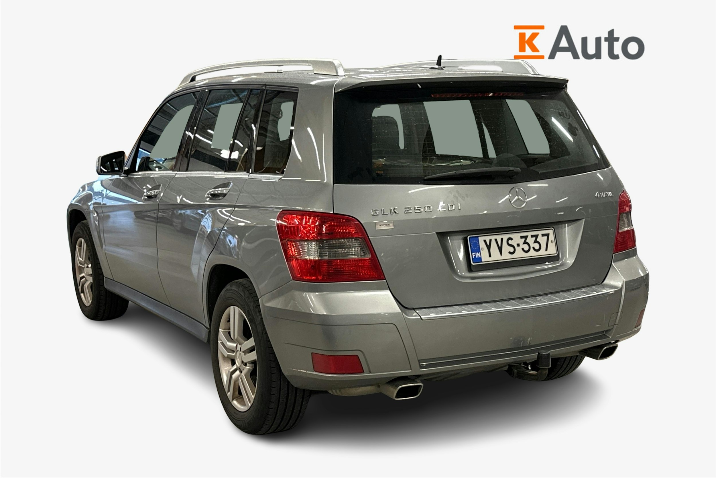 harmaa Mercedes-Benz GLK 2010 kuva 2.