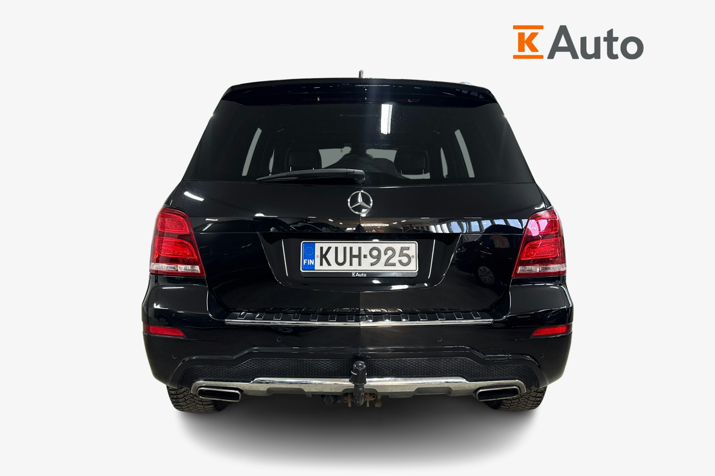 Musta Mercedes-Benz GLK 2012 kuva 3.