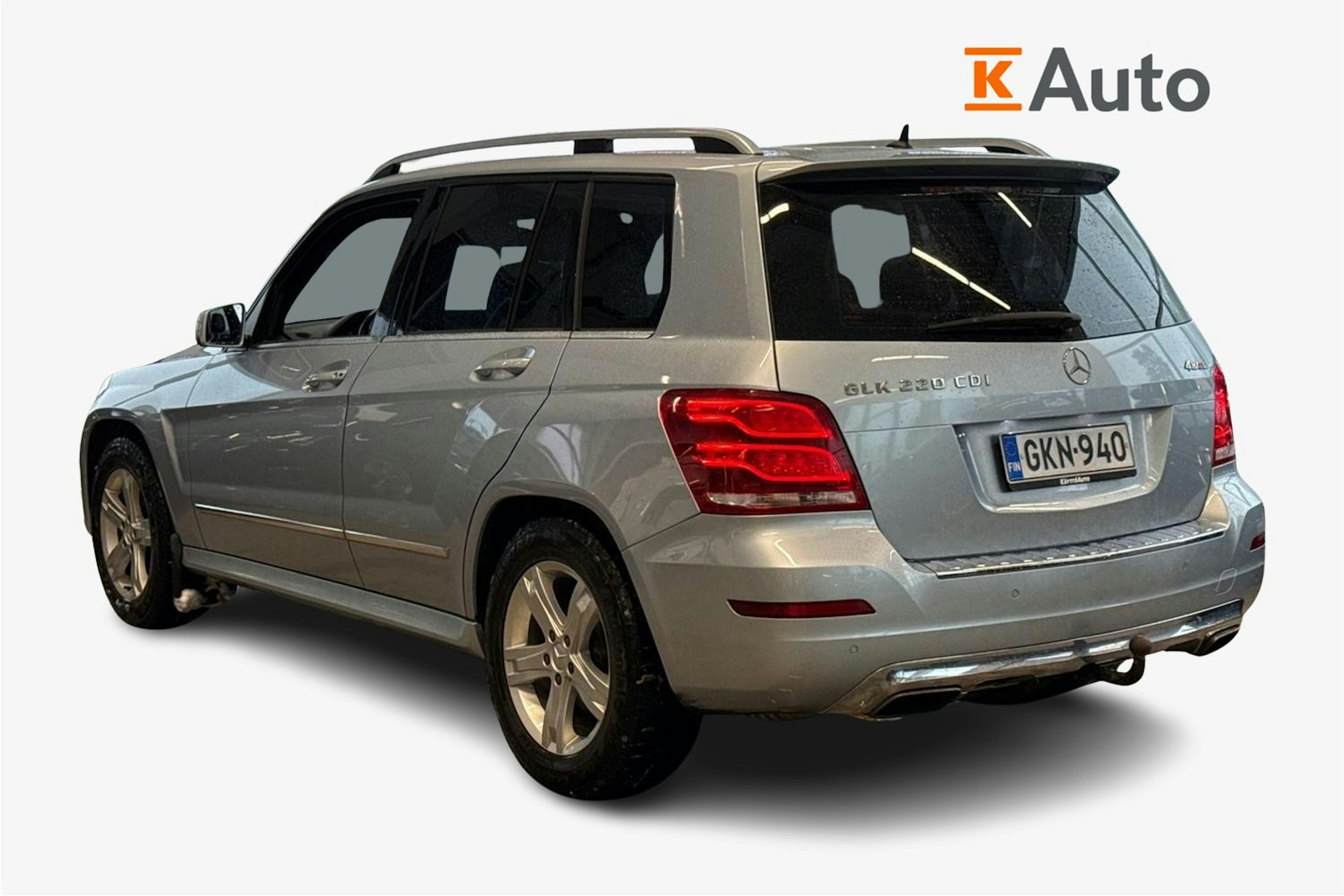harmaa Mercedes-Benz GLK 2013 kuva 2.