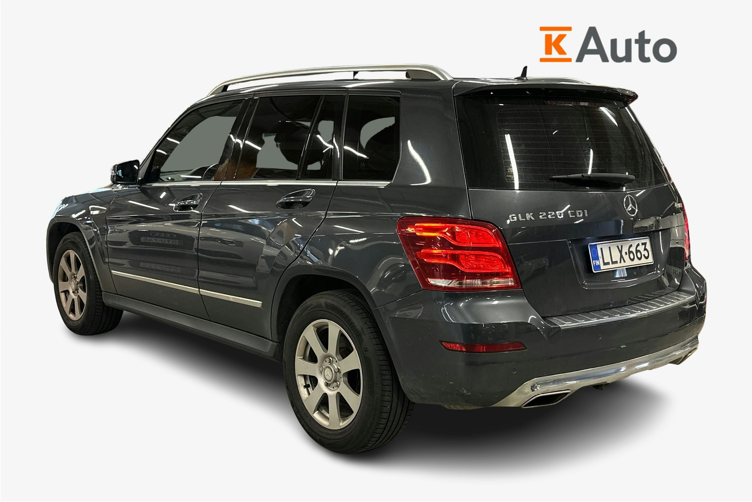 harmaa Mercedes-Benz GLK 2014 kuva 2.