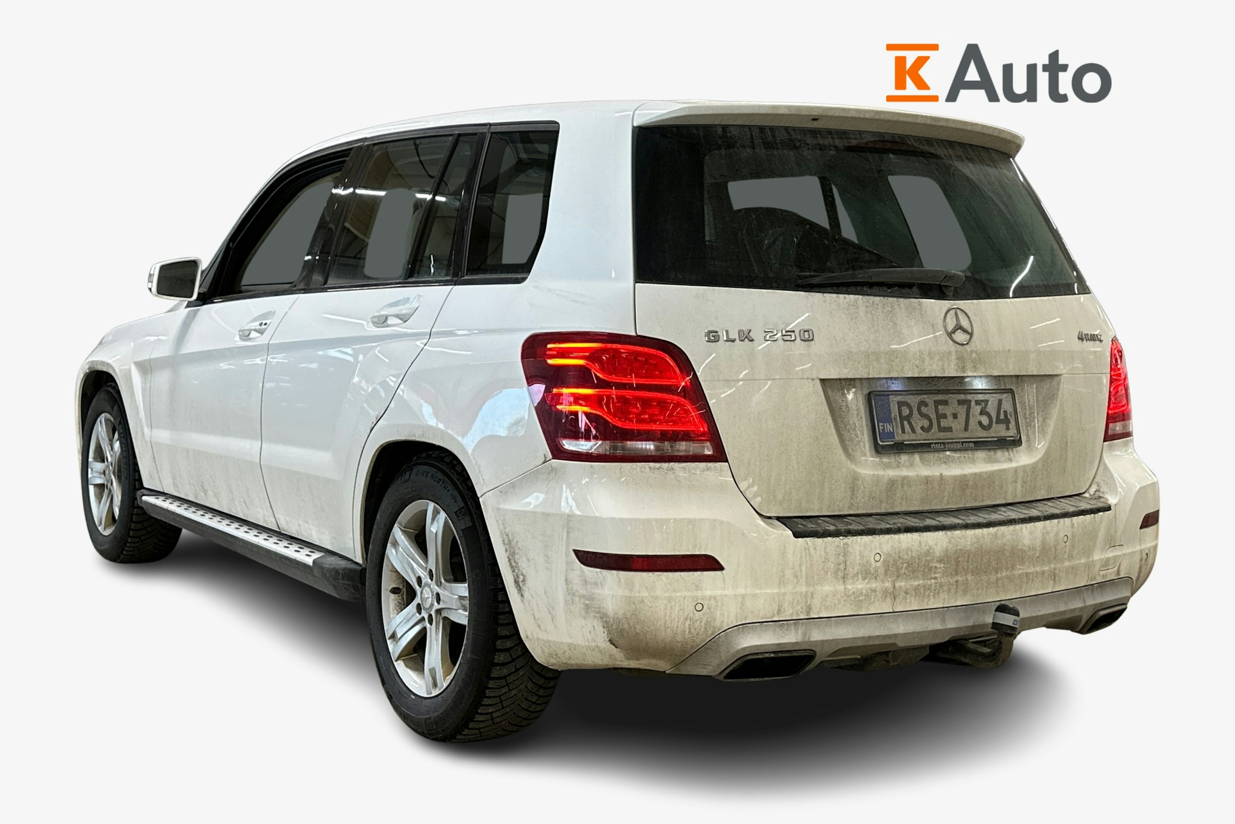 valkoinen Mercedes-Benz GLK 2014 kuva 2.