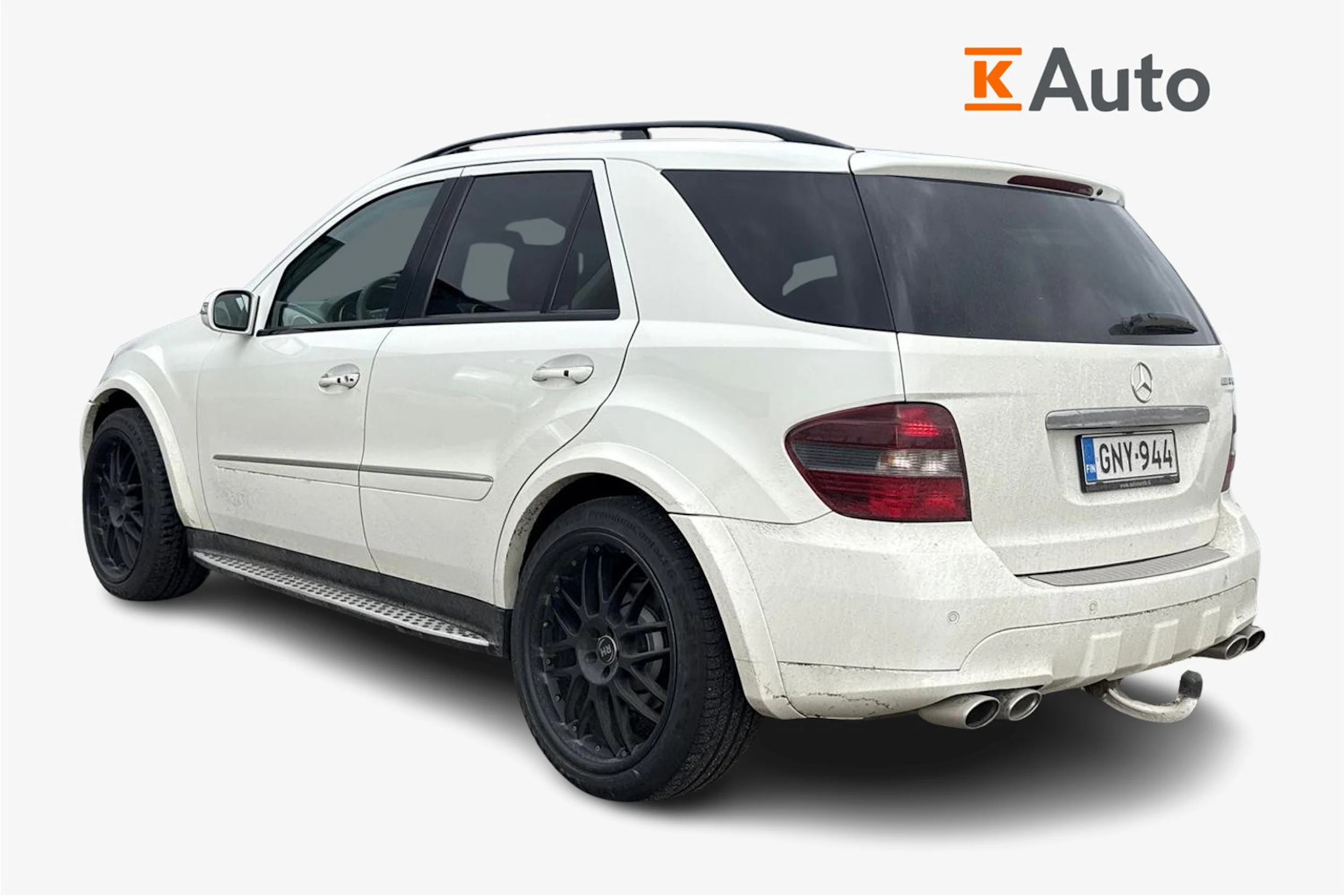 valkoinen Mercedes-Benz ML 2007 kuva 2.