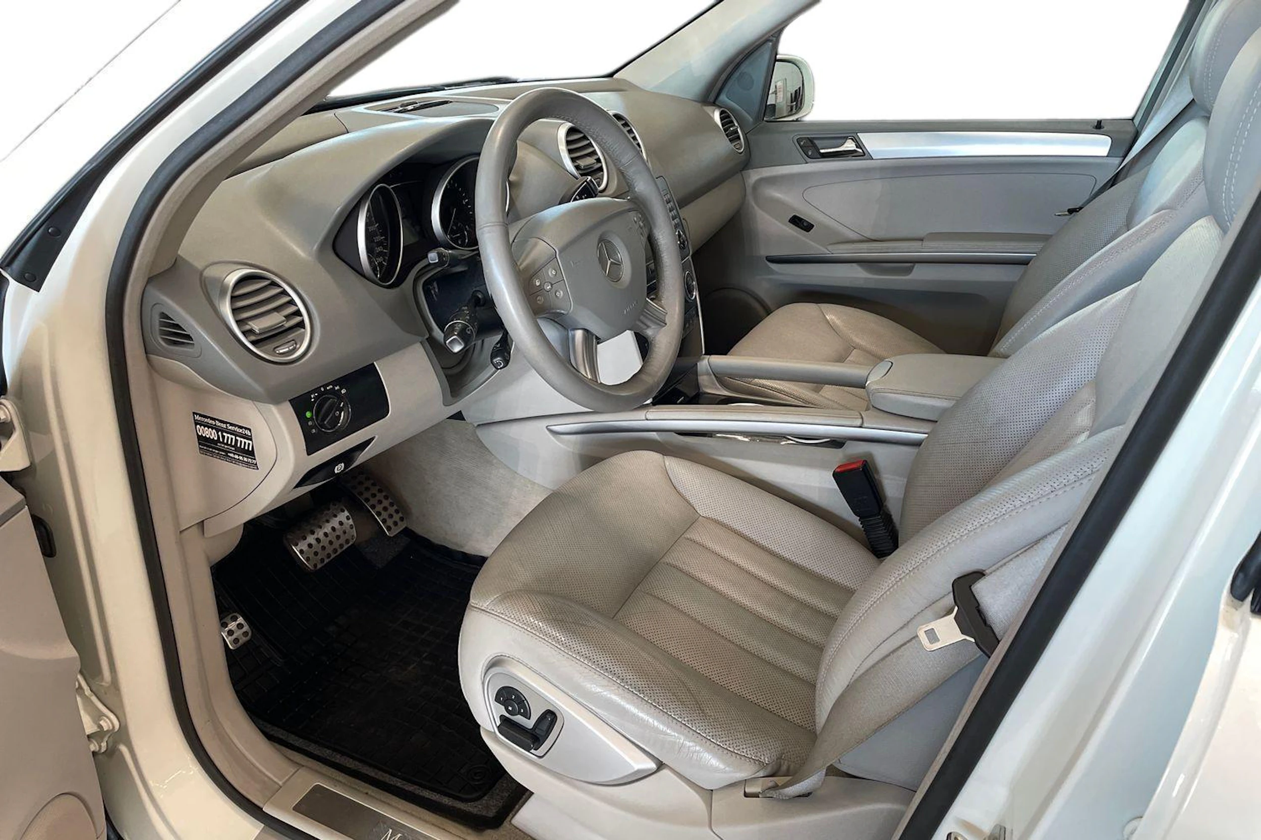 valkoinen Mercedes-Benz ML 2007 kuva 7.