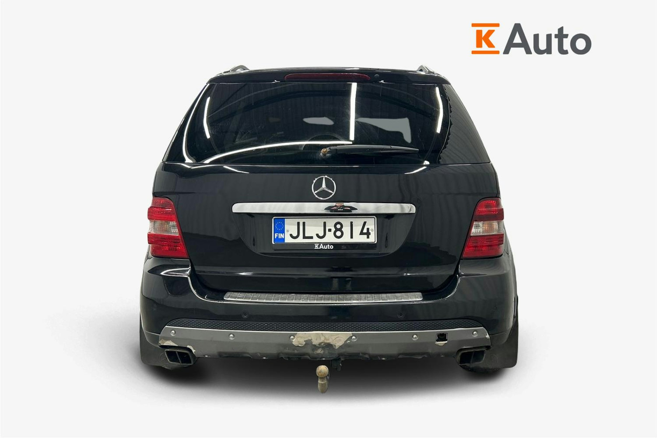musta Mercedes-Benz ML 2008 kuva 3.