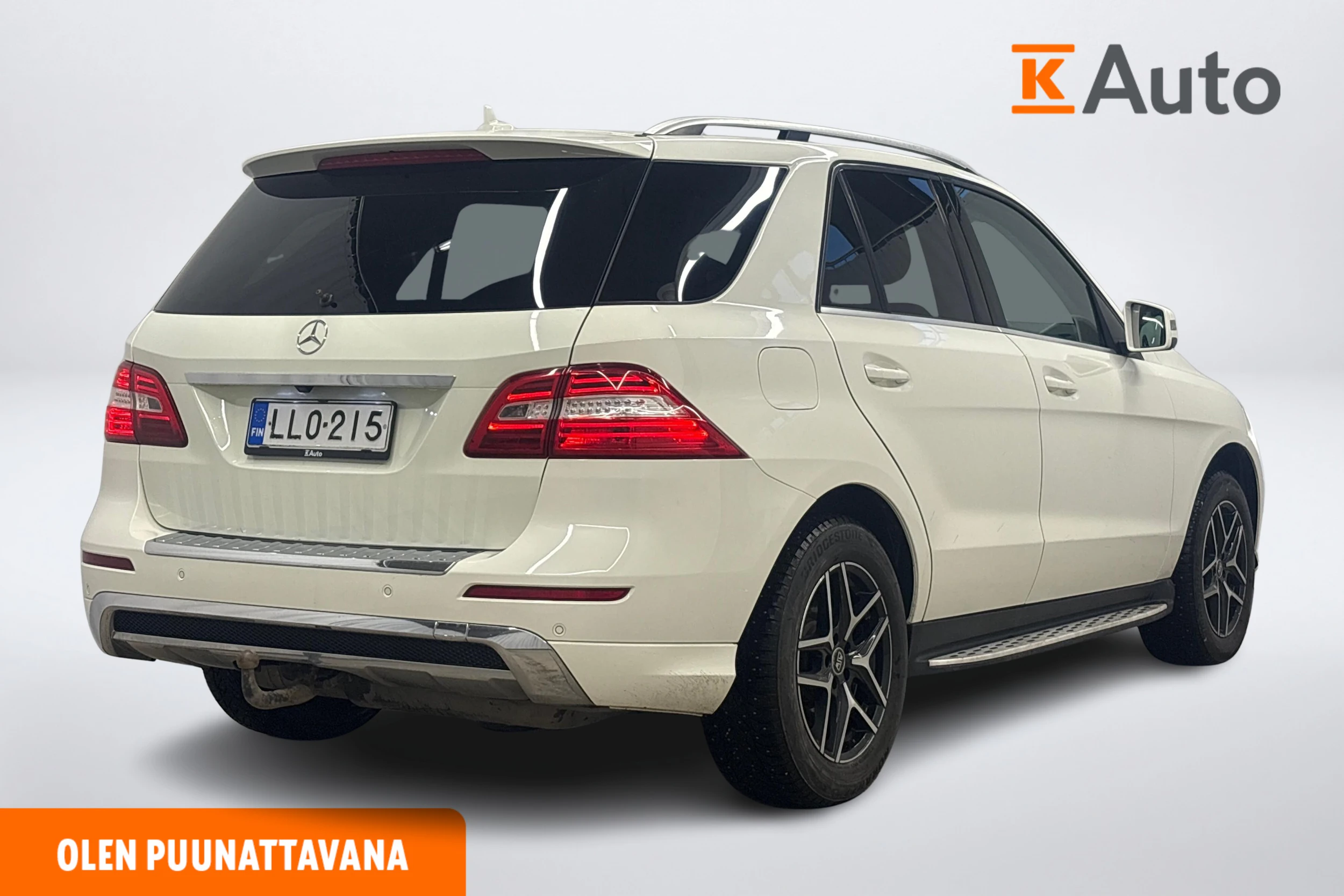 valkoinen Mercedes-Benz ML 2012 kuva 2.