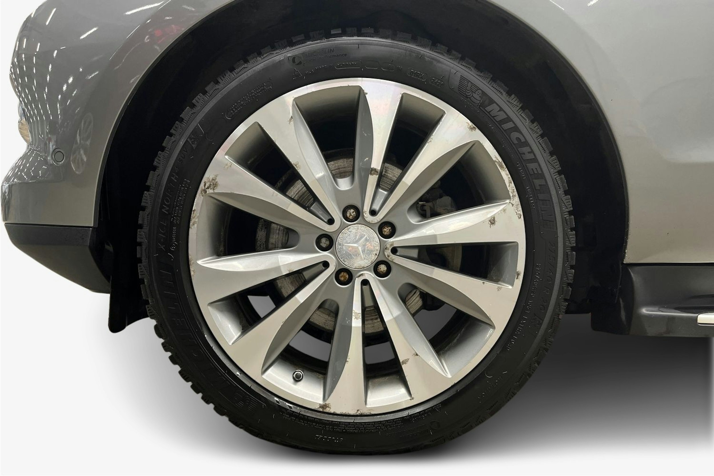 met. harmaa Mercedes-Benz ML 2014 kuva 9.