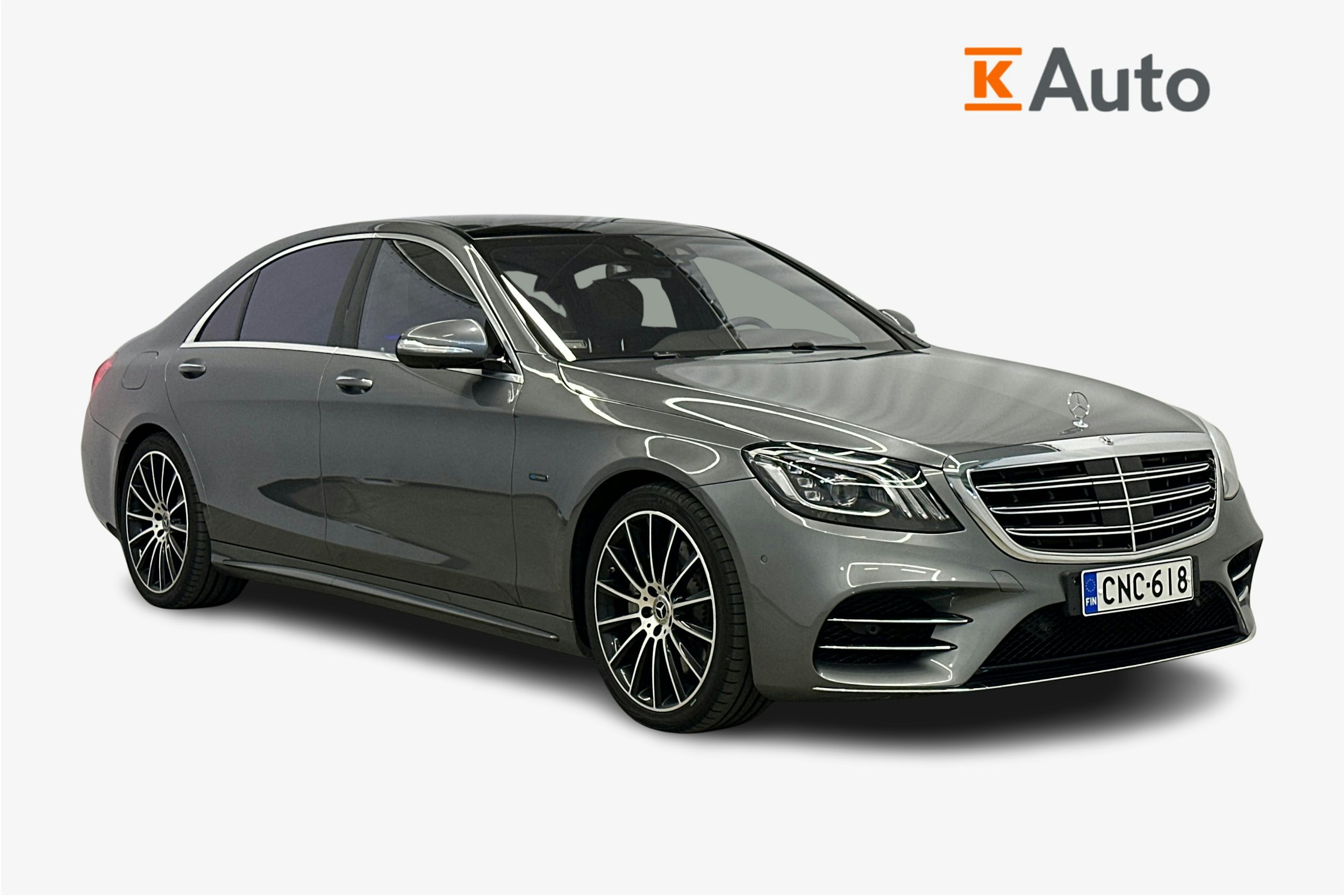 met. harmaa Mercedes-Benz S 2019 kuva 1.