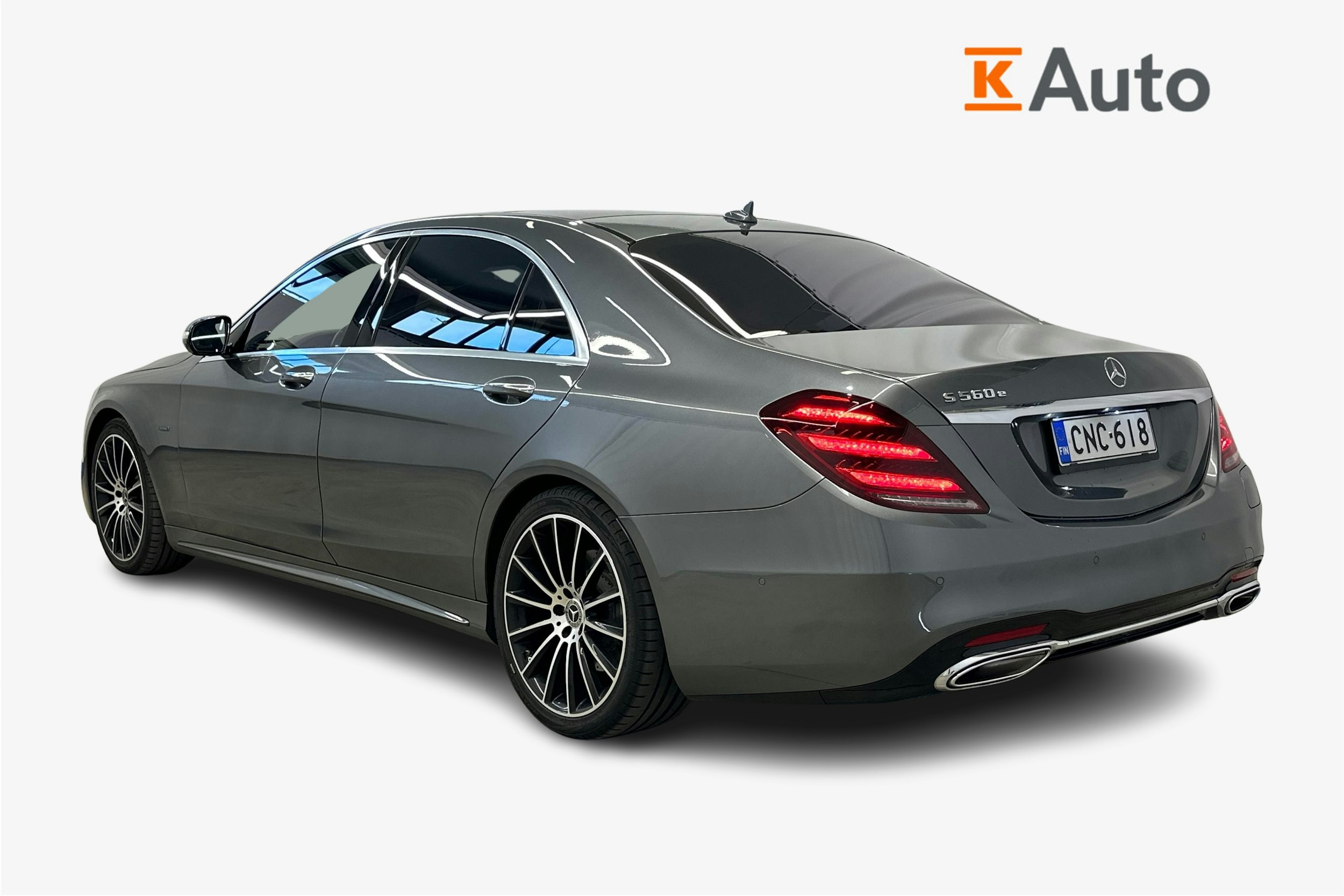 met. harmaa Mercedes-Benz S 2019 kuva 2.
