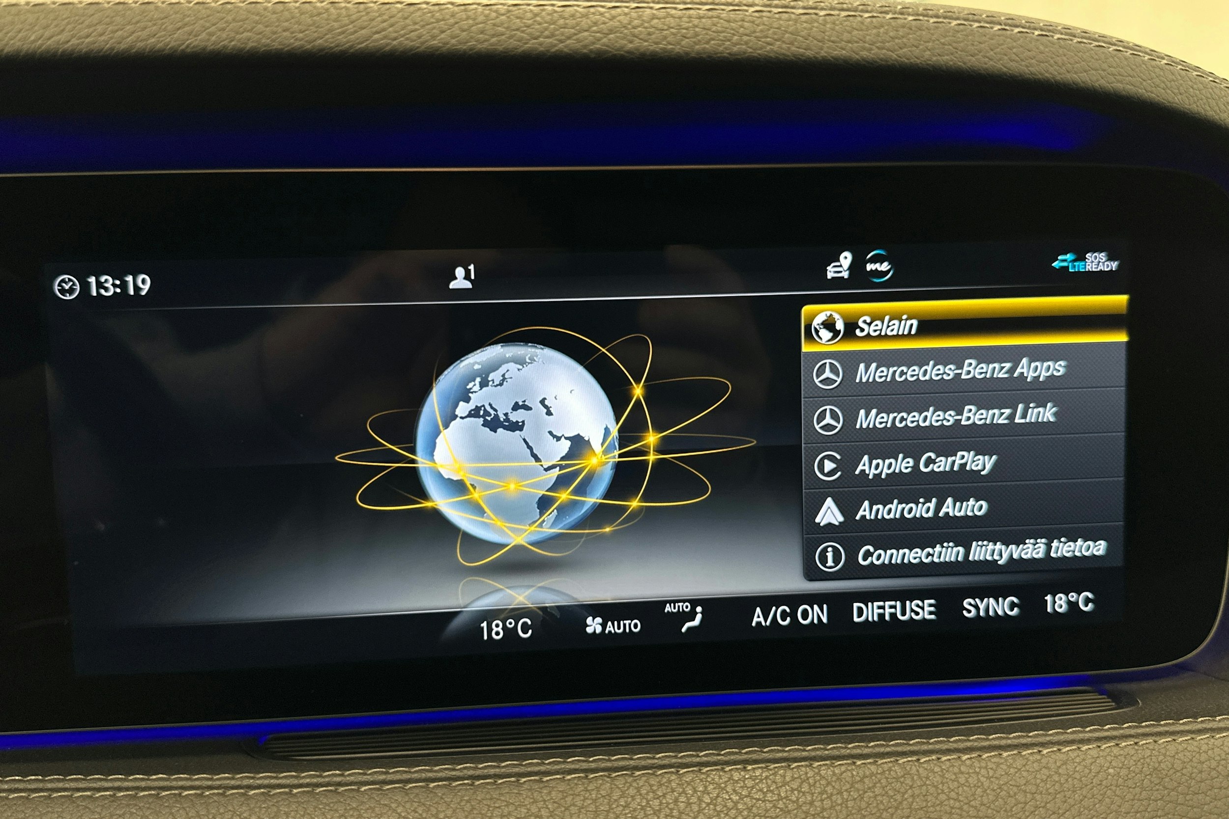 met. harmaa Mercedes-Benz S 2019 kuva 26.