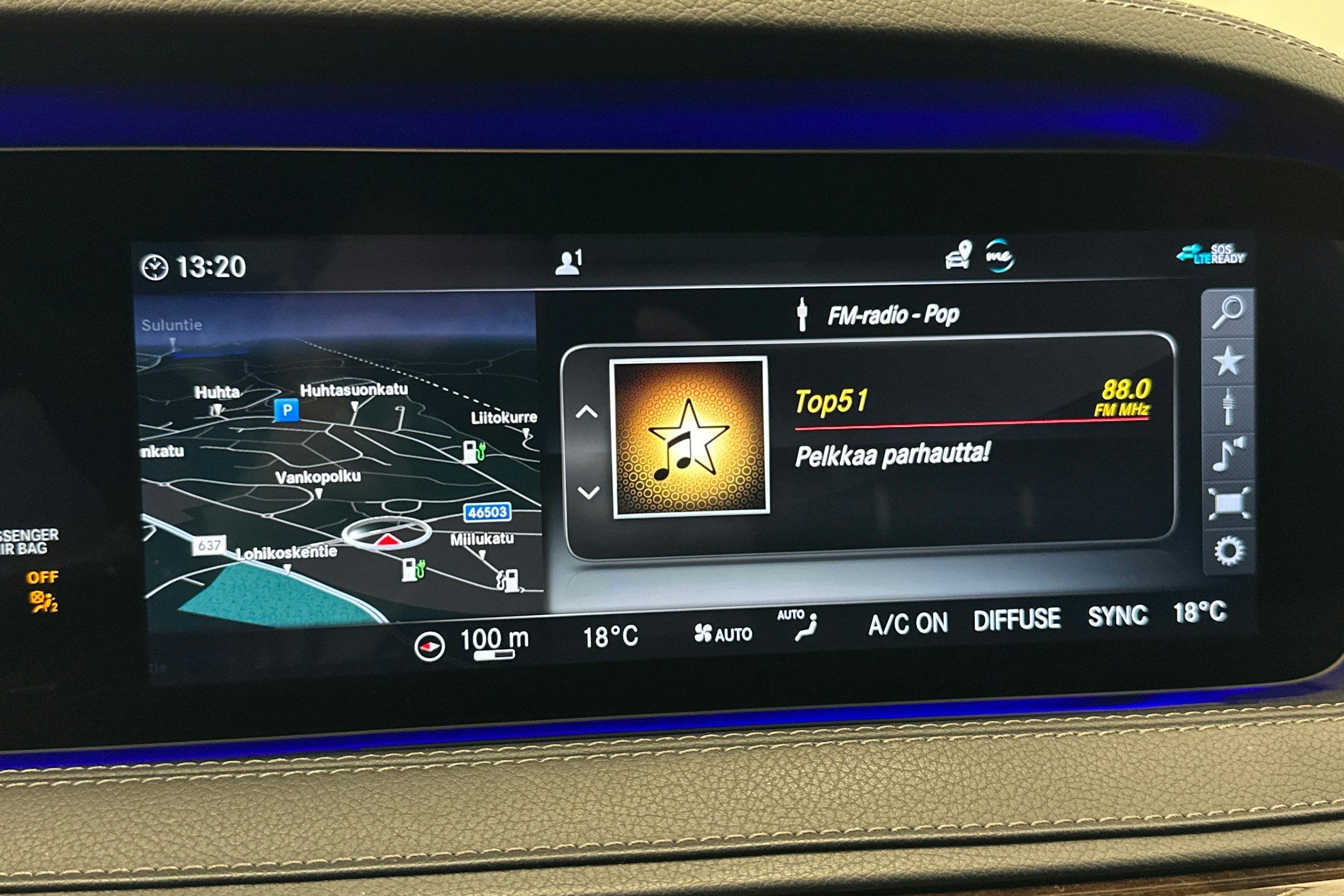 met. harmaa Mercedes-Benz S 2019 kuva 28.