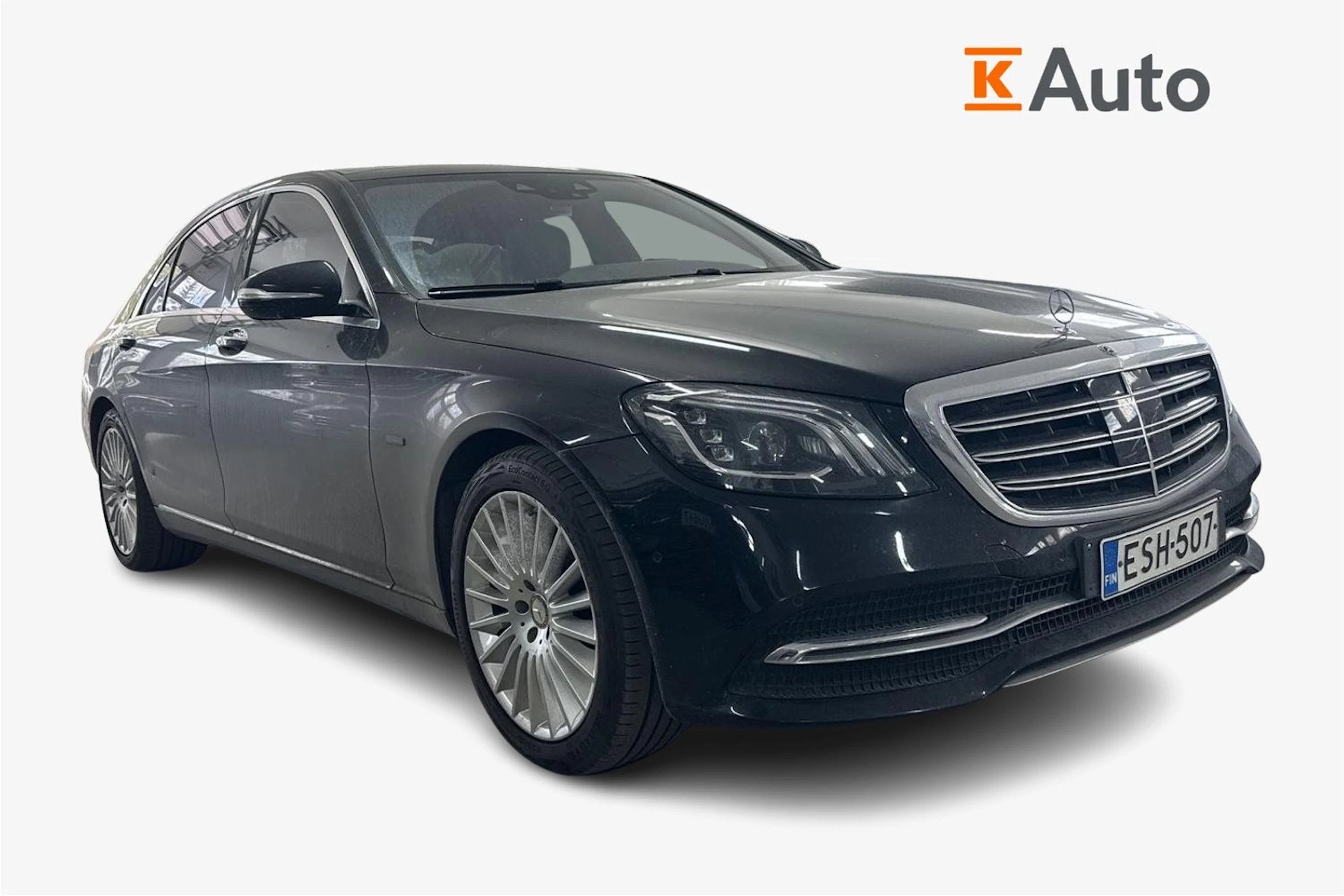 Musta Mercedes-Benz S 2019 kuva 1.