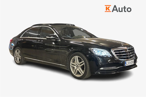 Mercedes-Benz S 560 e L  // Merkkihuollot / Multibeam | DTR+Q | Ilma-alusta | Panorama | 360° Kamera | Burmester //