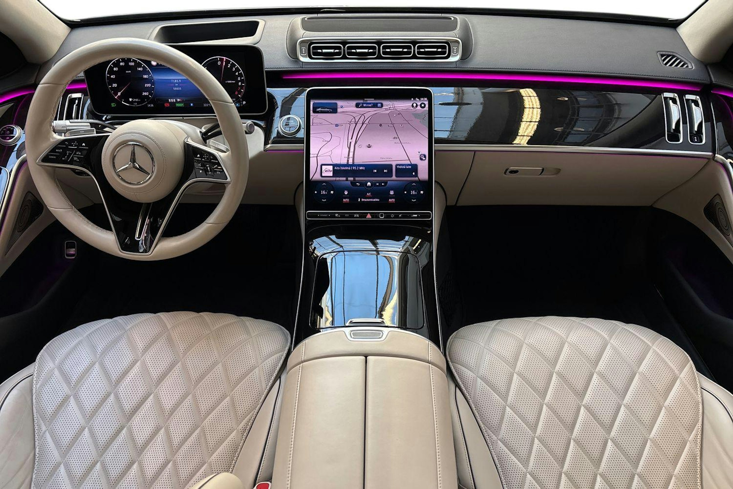harmaa Mercedes-Benz S 2021 kuva 9.