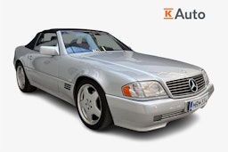 met. harmaa Mercedes-Benz SL 1993 kuva 1.