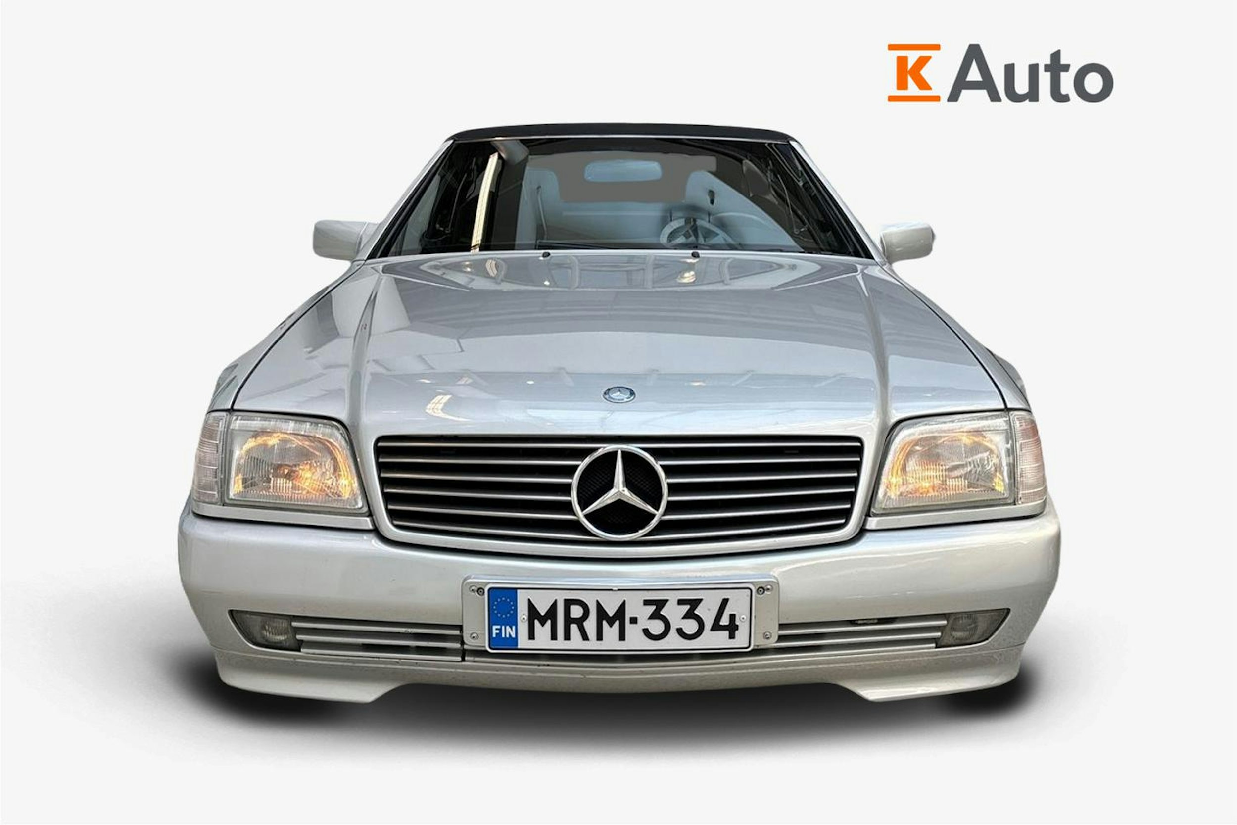 met. harmaa Mercedes-Benz SL 1993 kuva 4.