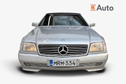 met. harmaa Mercedes-Benz SL 1993 kuva 4.