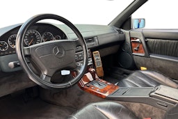 met. harmaa Mercedes-Benz SL 1993 kuva 6.