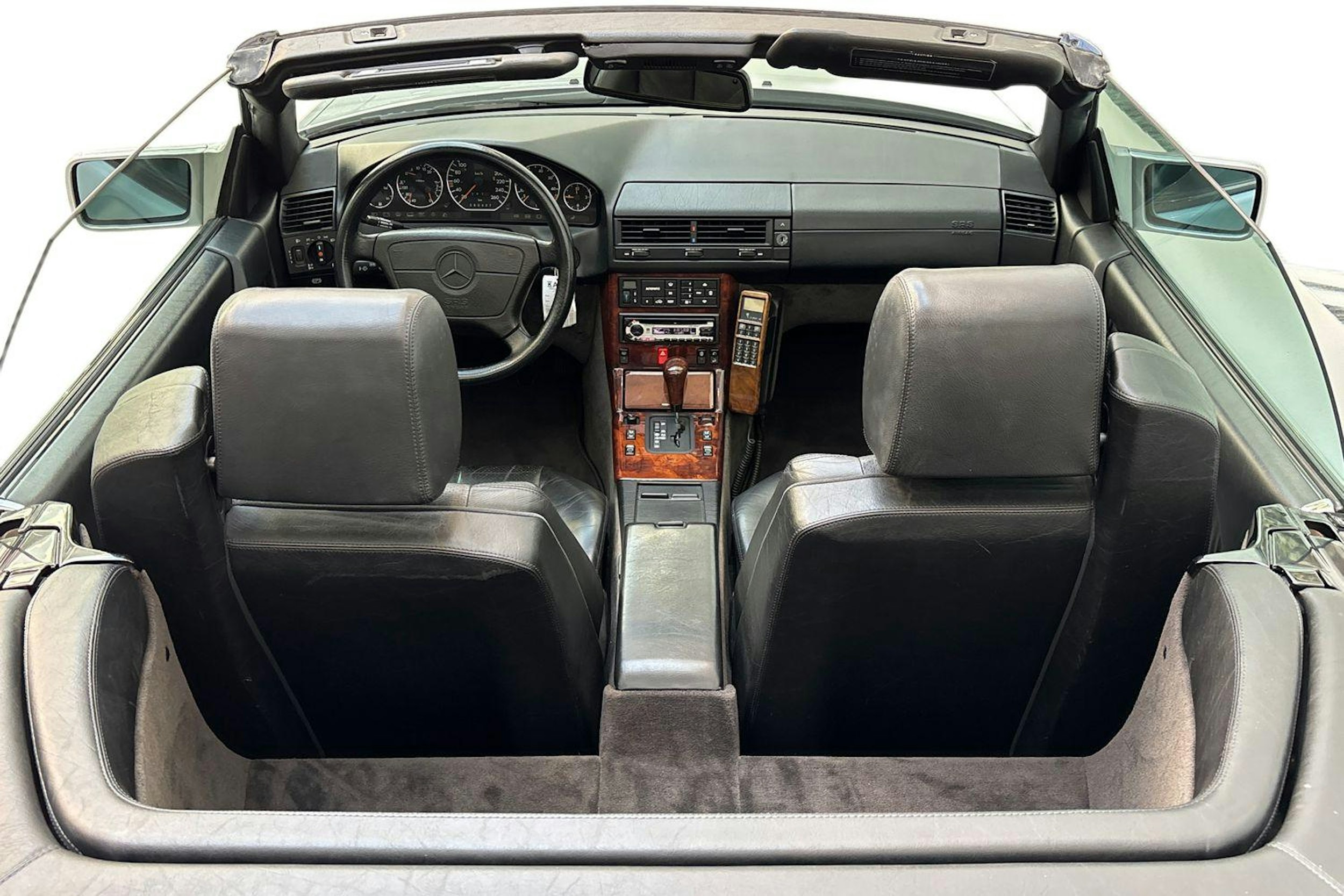 met. harmaa Mercedes-Benz SL 1993 kuva 7.