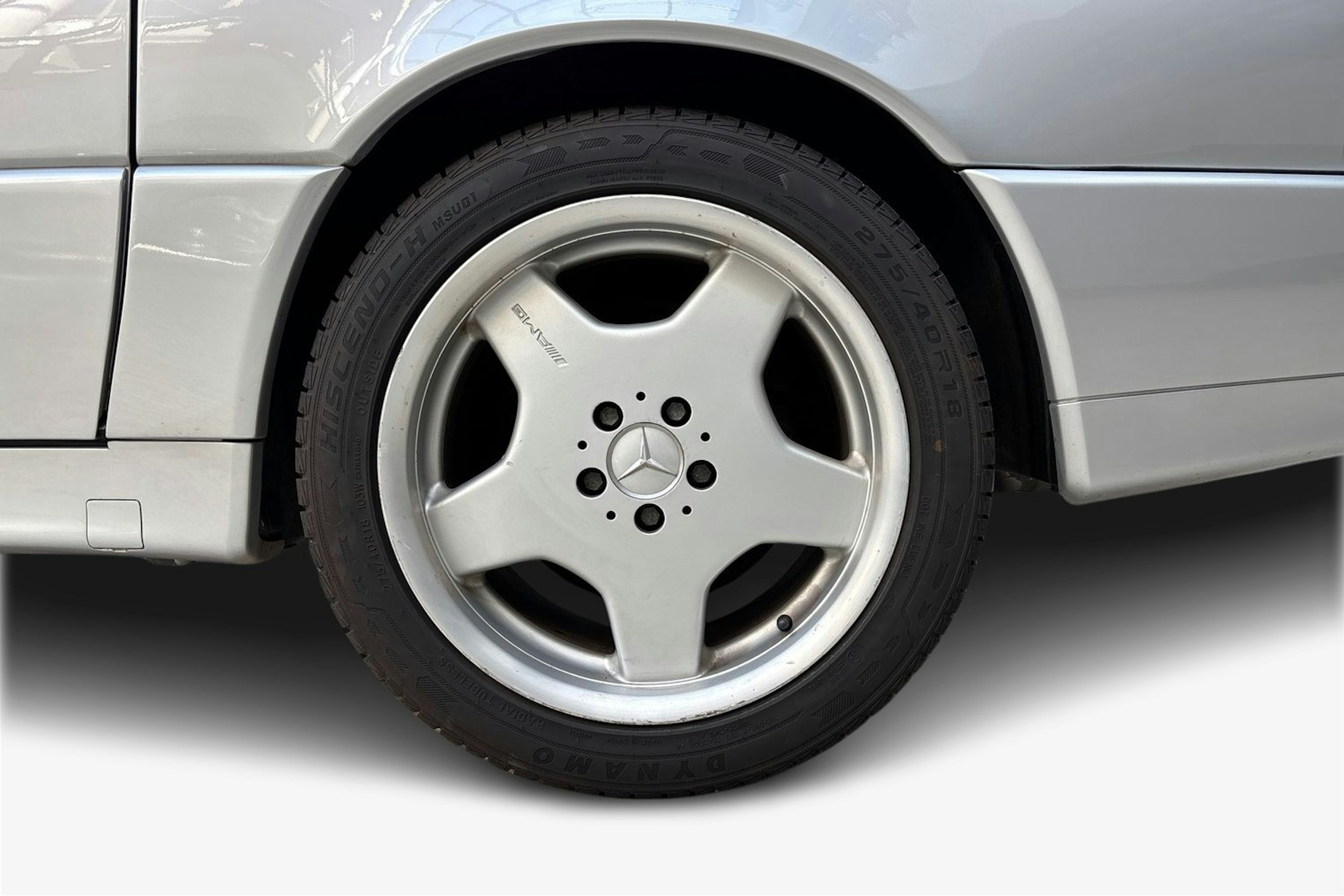 met. harmaa Mercedes-Benz SL 1993 kuva 9.