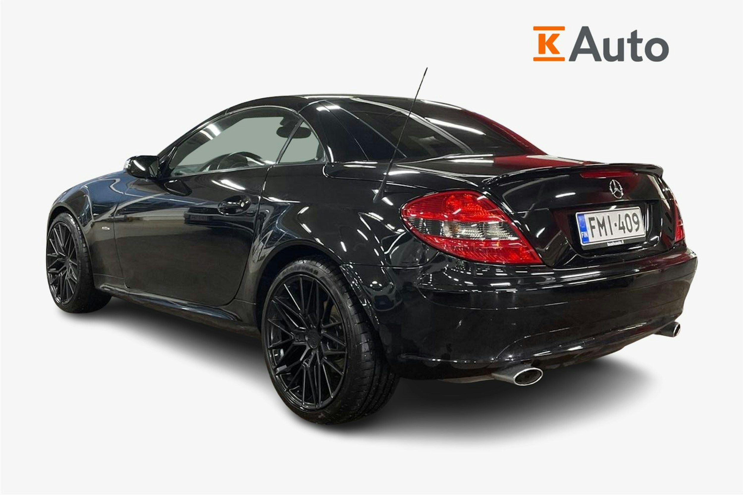 Musta Mercedes-Benz SLK 2007 kuva 2.