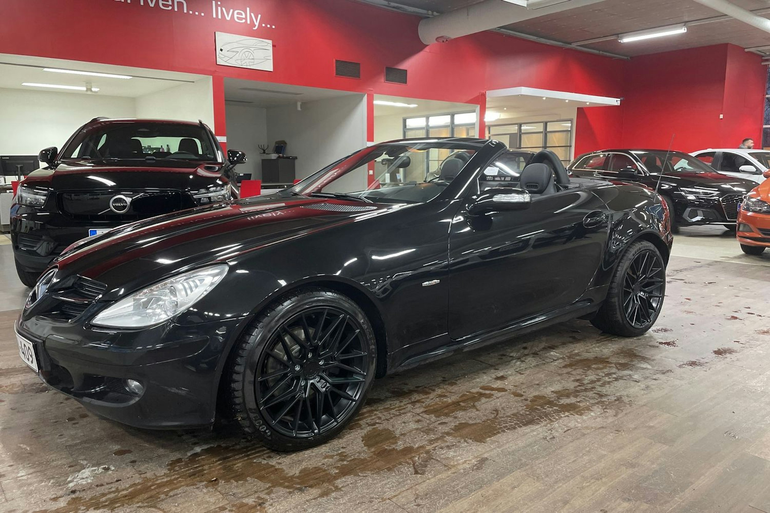 Musta Mercedes-Benz SLK 2007 kuva 16.