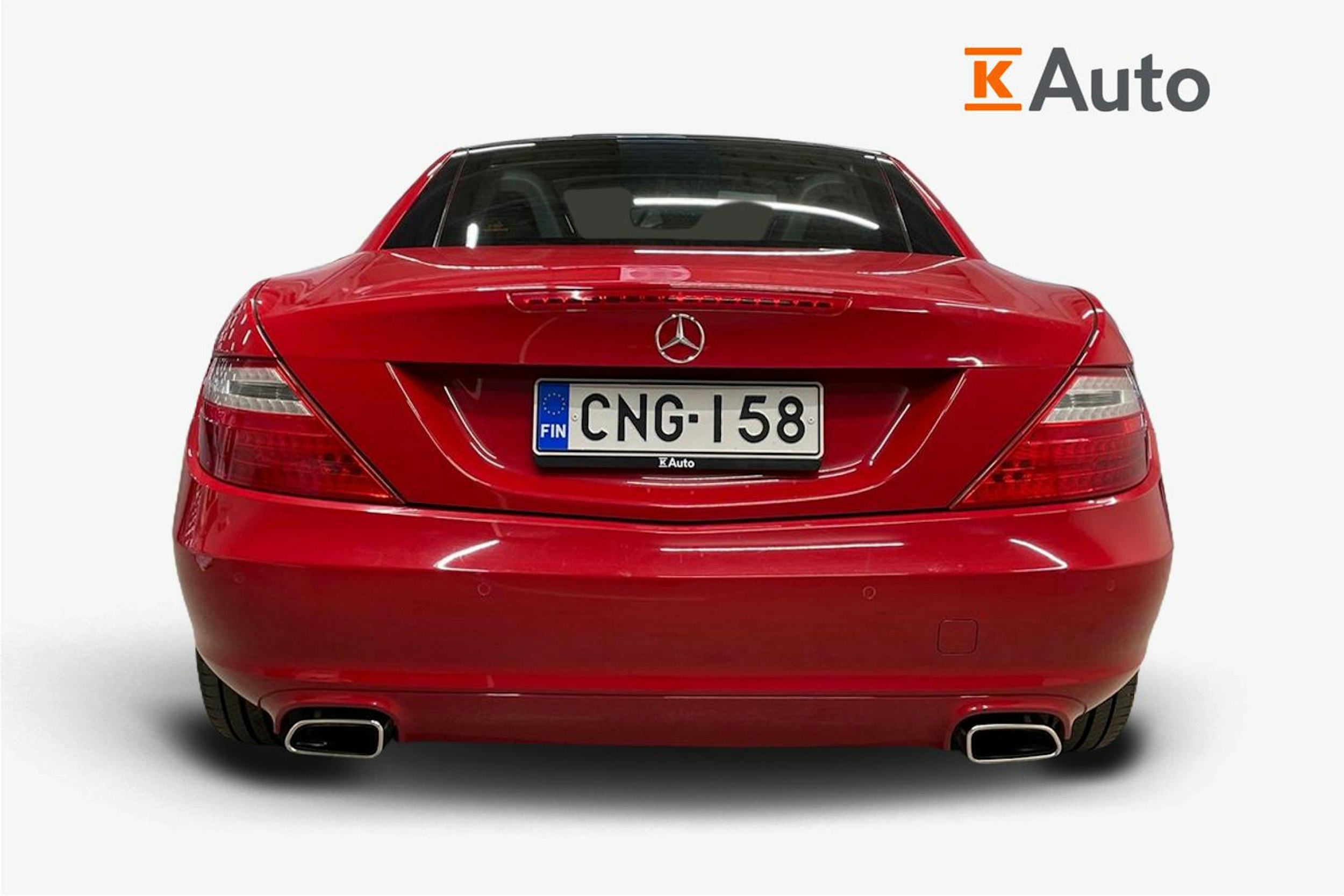 punainen Mercedes-Benz SLK 2013 kuva 3.