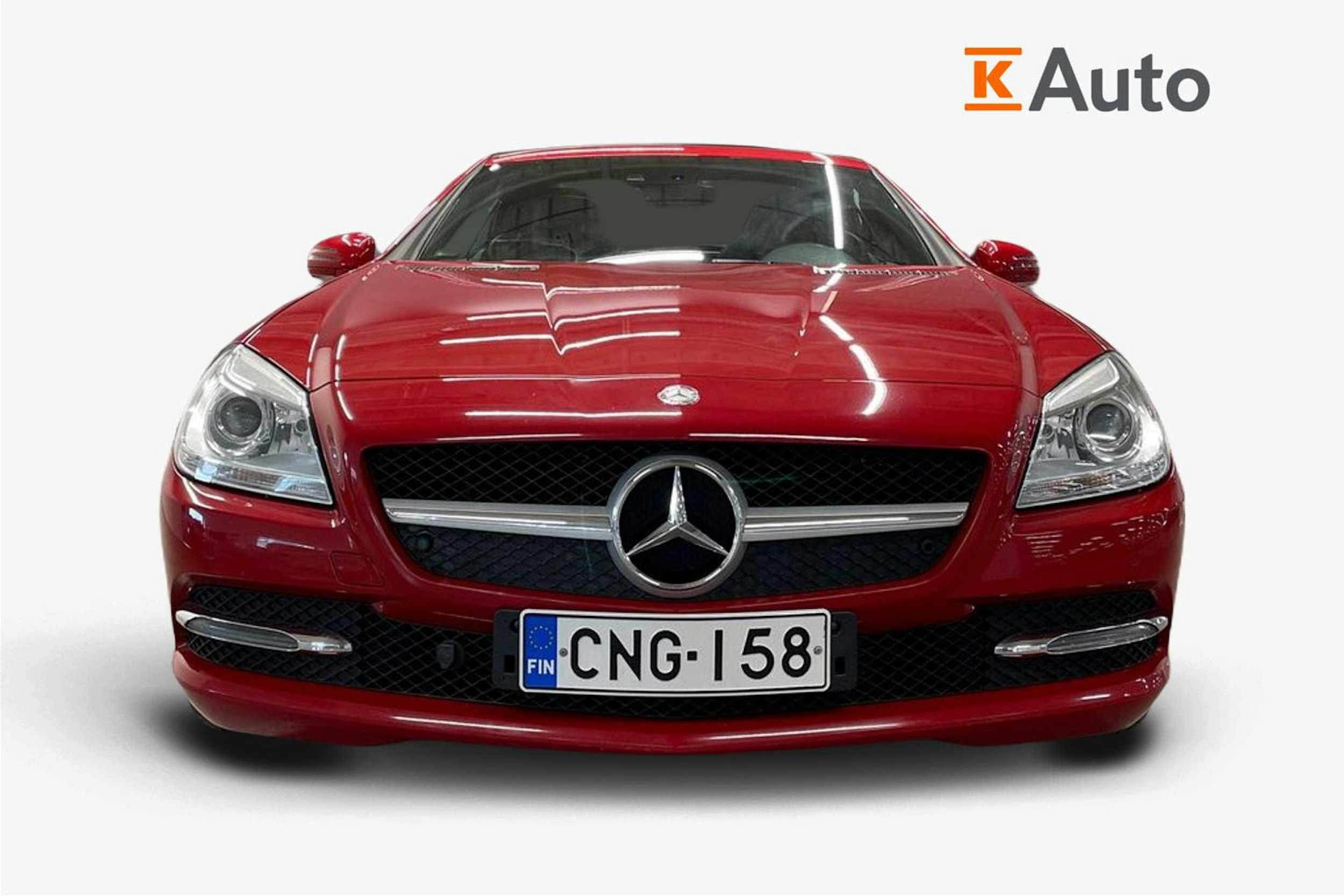punainen Mercedes-Benz SLK 2013 kuva 4.