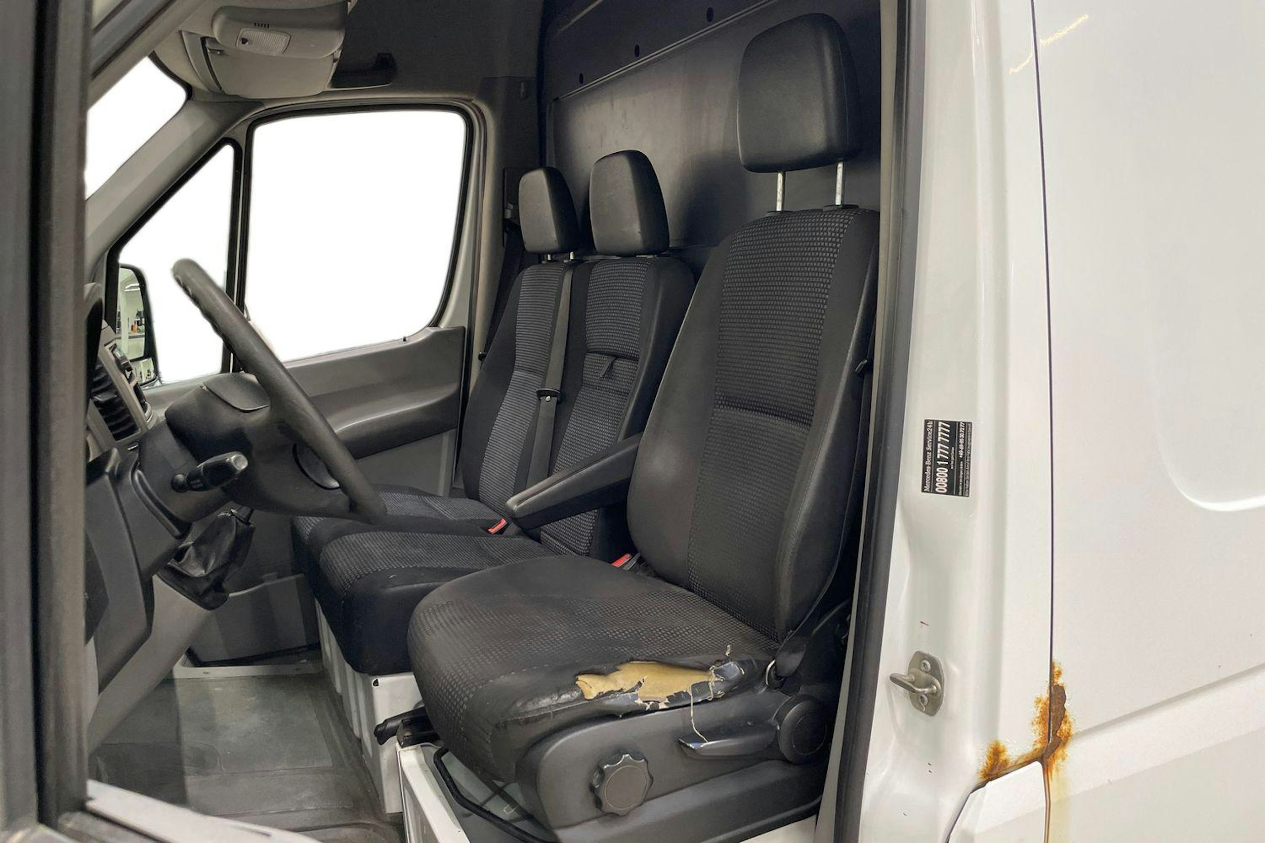 valkoinen Mercedes-Benz Sprinter 2007 kuva 6.