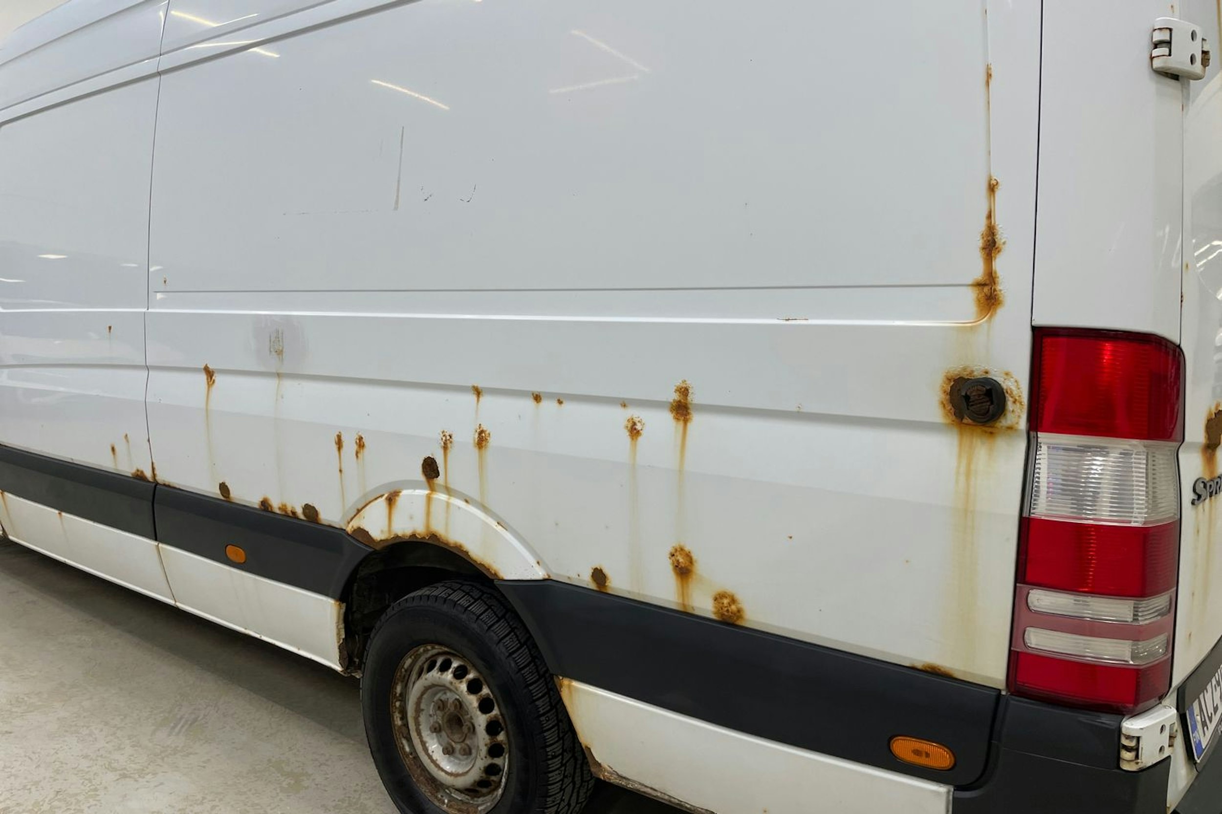 valkoinen Mercedes-Benz Sprinter 2007 kuva 21.