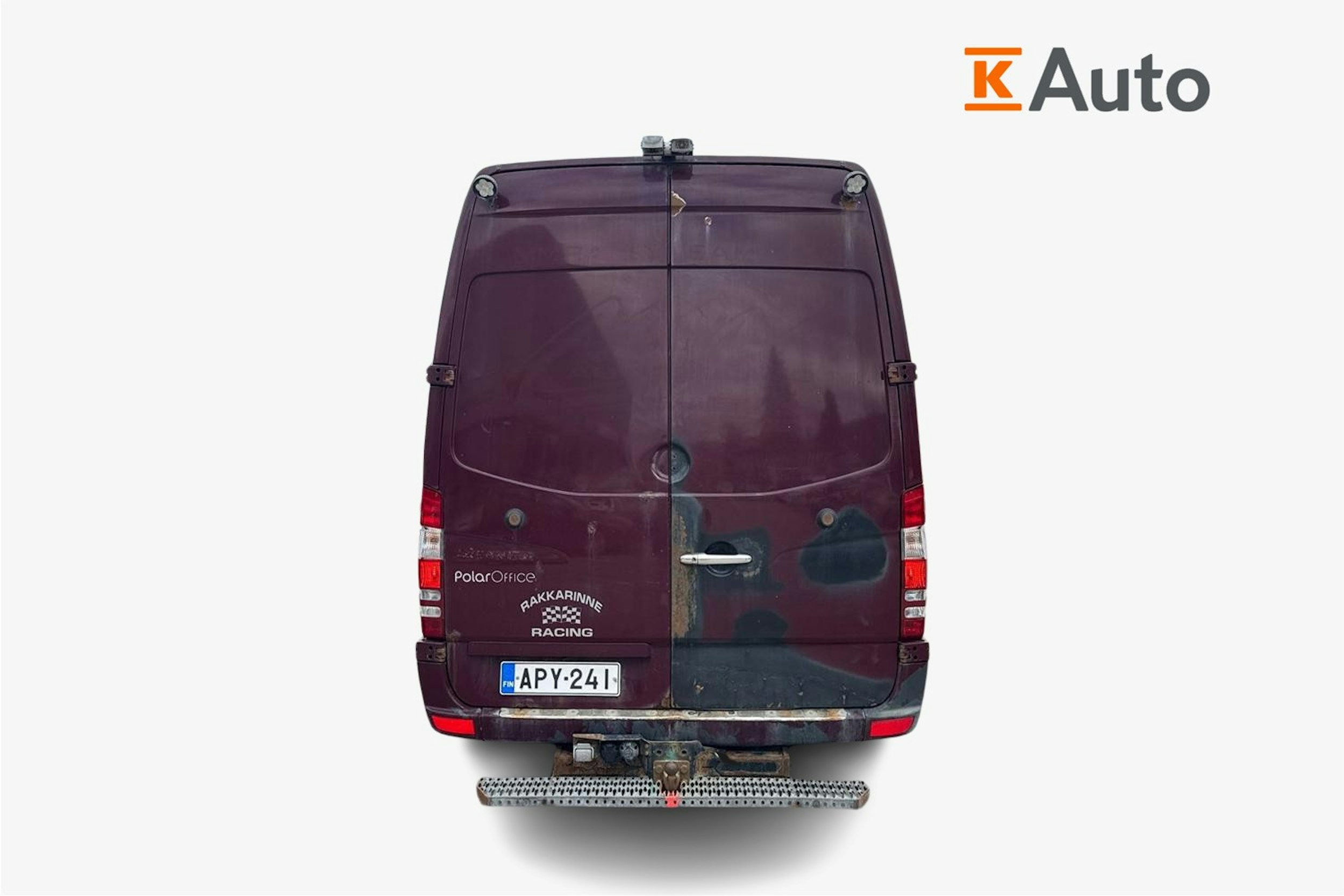 punainen Mercedes-Benz Sprinter 2008 kuva 3.