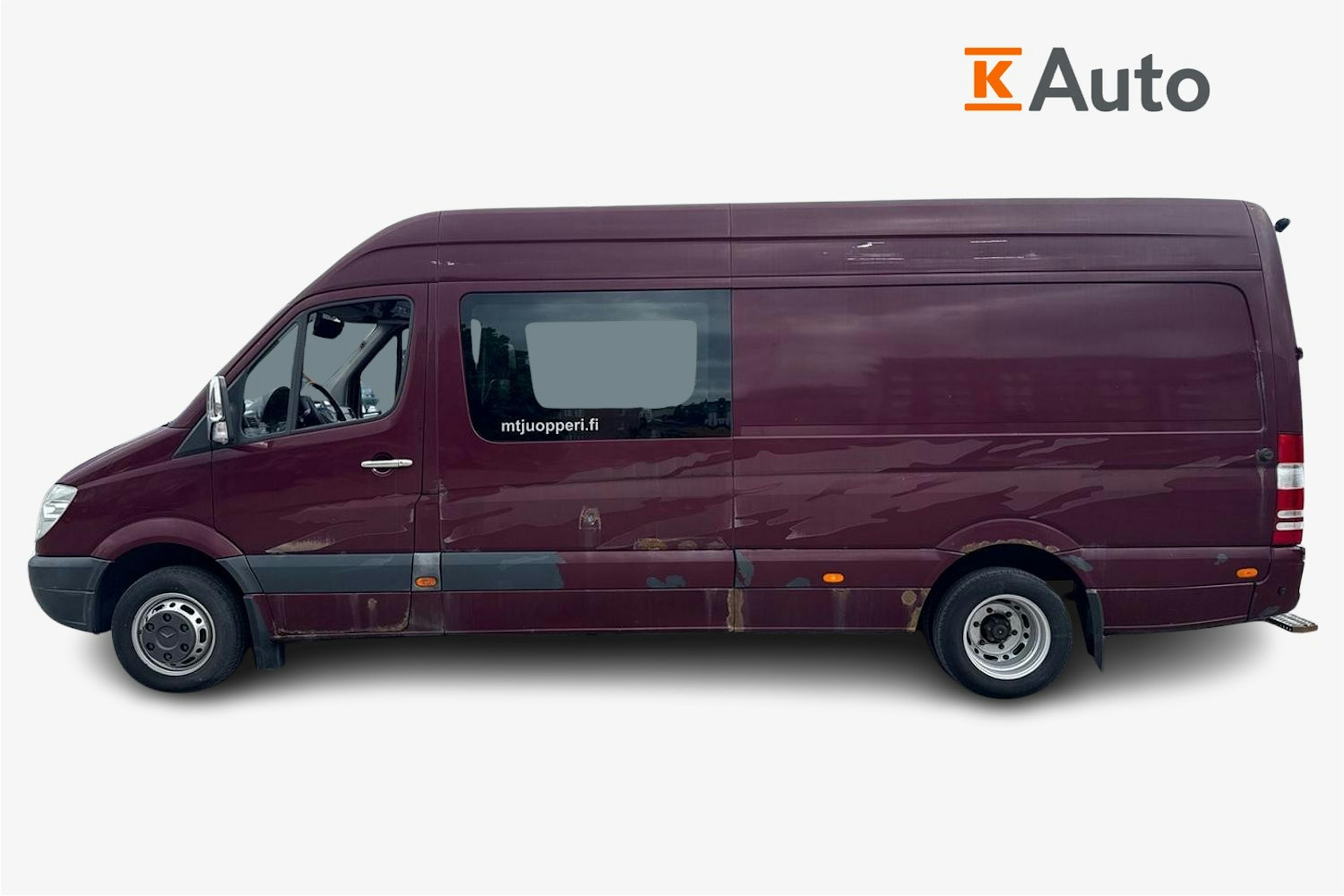 punainen Mercedes-Benz Sprinter 2008 kuva 6.