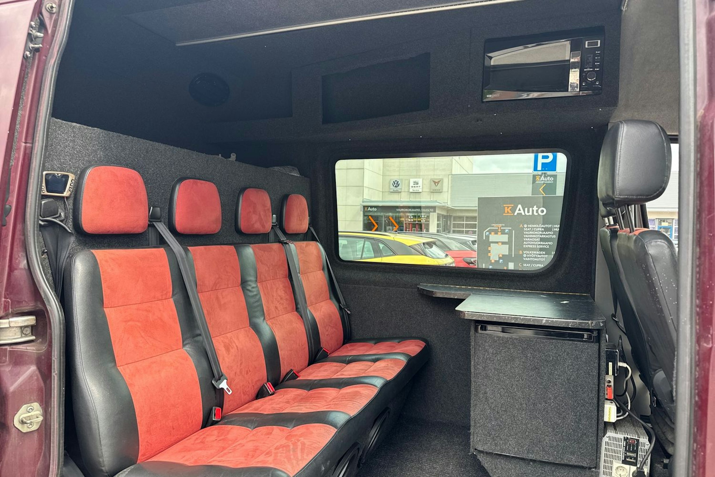 punainen Mercedes-Benz Sprinter 2008 kuva 13.