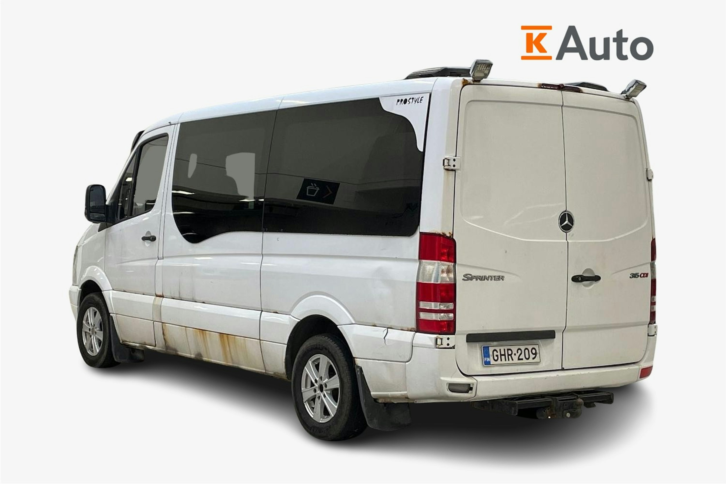 valkoinen Mercedes-Benz Sprinter 2008 kuva 2.