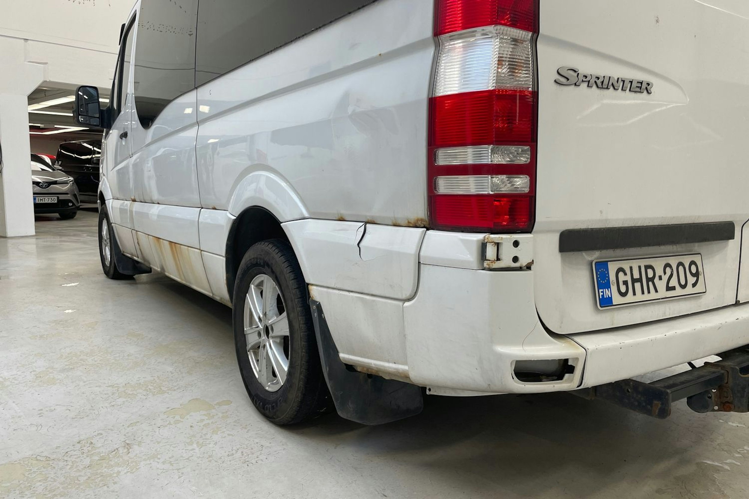 valkoinen Mercedes-Benz Sprinter 2008 kuva 36.