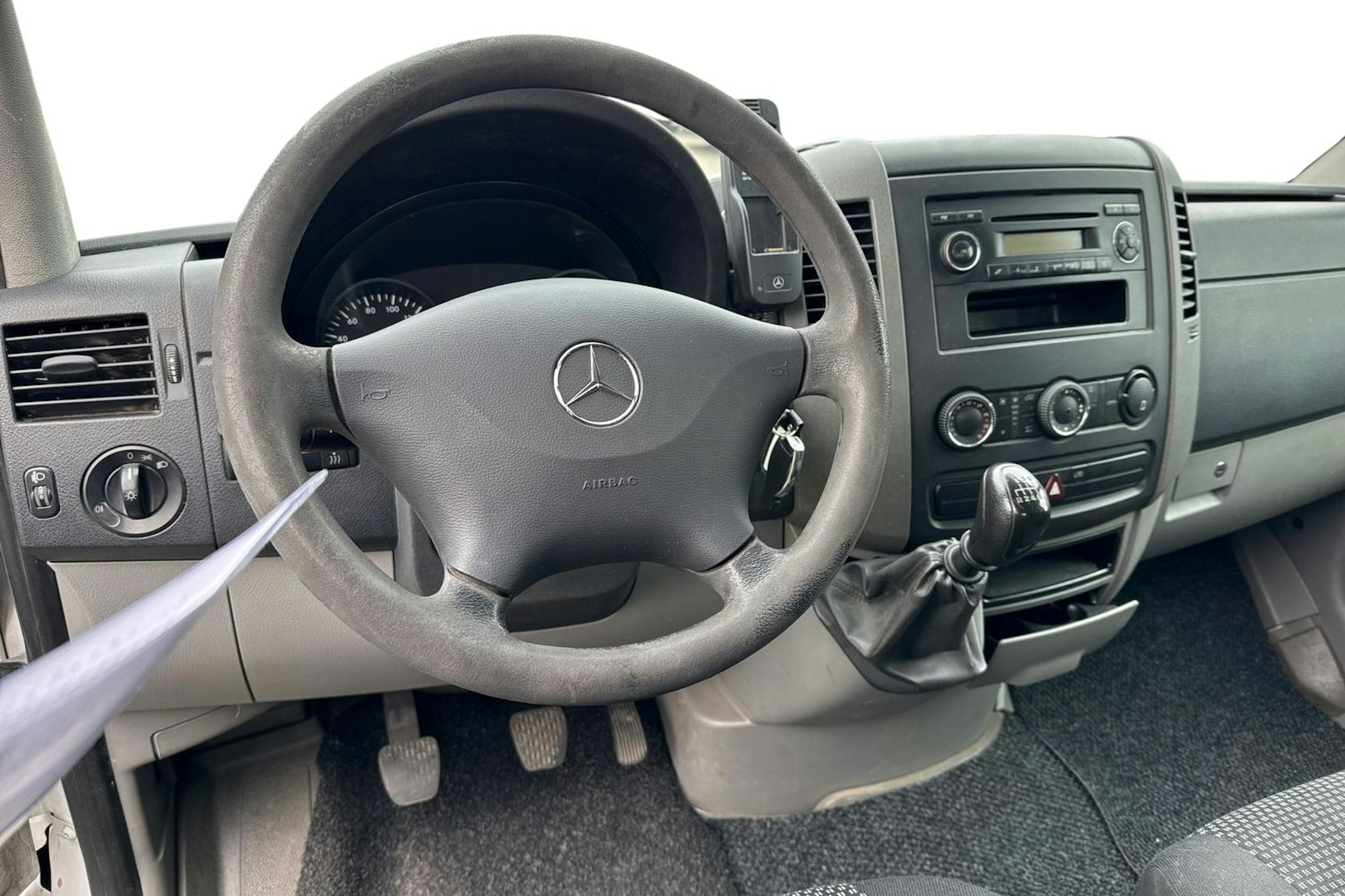 valkoinen Mercedes-Benz Sprinter 2008 kuva 9.