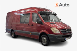 punainen Mercedes-Benz Sprinter 2009 kuva 1.