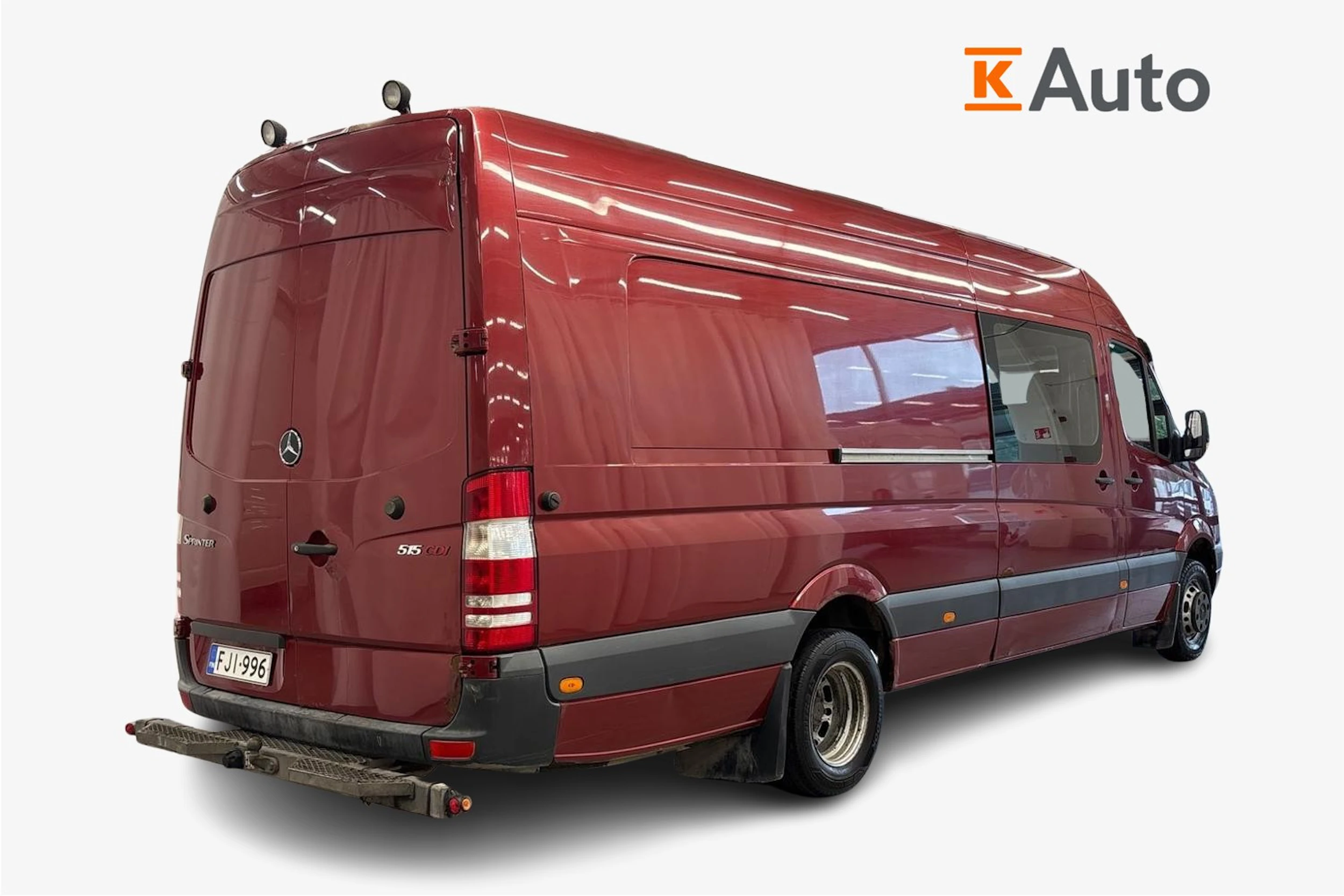 punainen Mercedes-Benz Sprinter 2009 kuva 2.