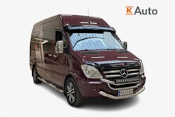 punainen Mercedes-Benz Sprinter 2010 kuva 1.