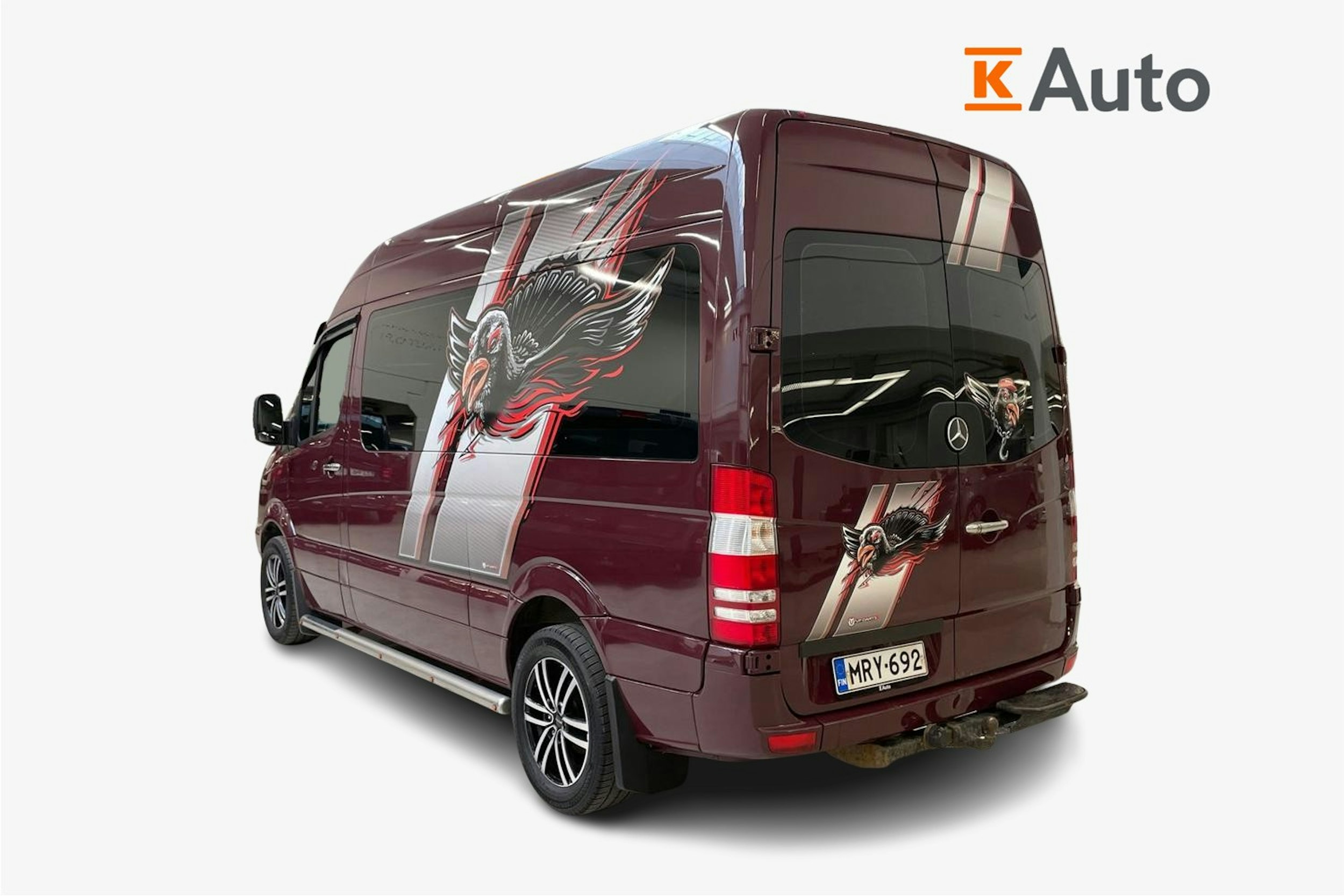 punainen Mercedes-Benz Sprinter 2010 kuva 2.