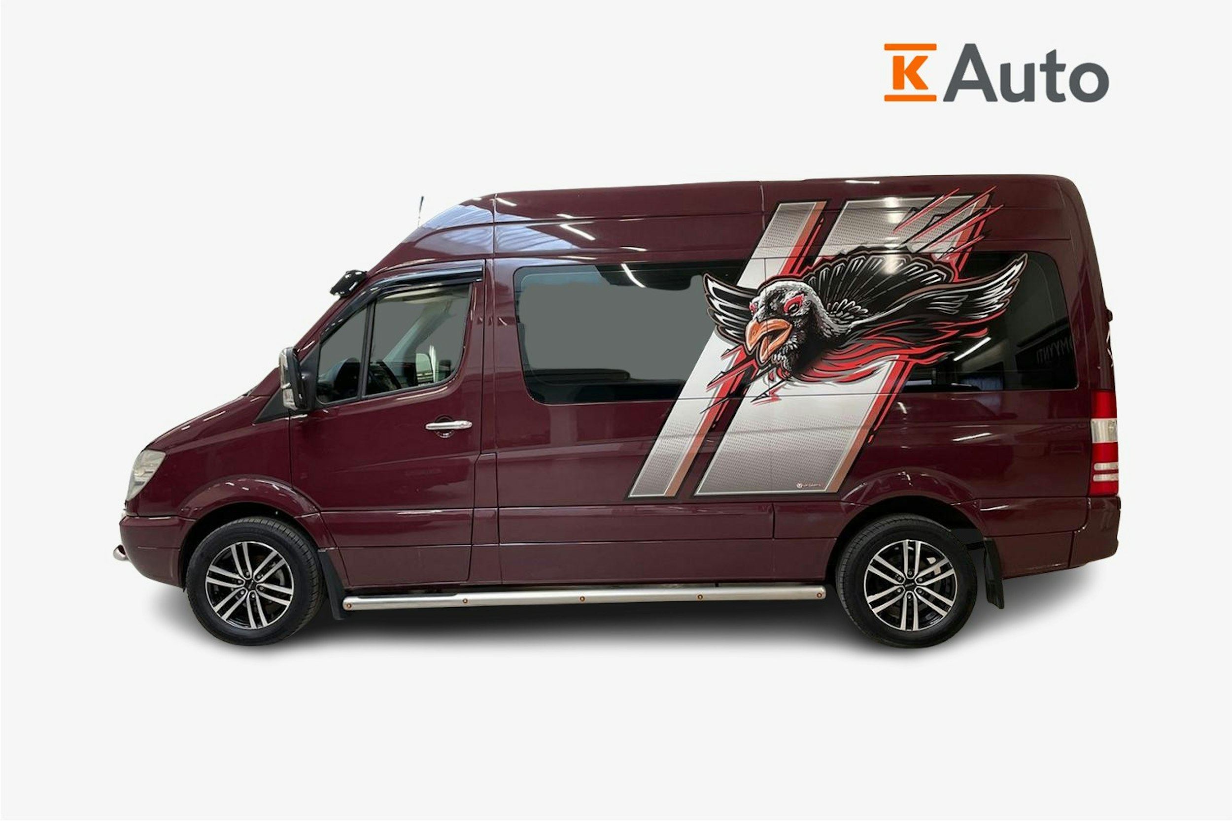 punainen Mercedes-Benz Sprinter 2010 kuva 6.